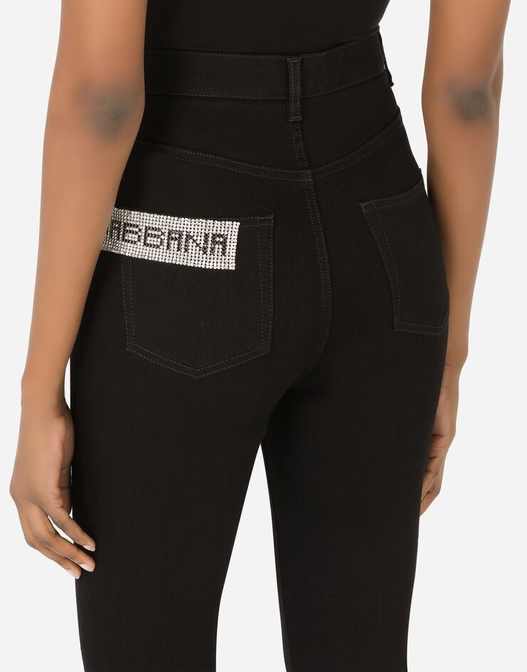 Dolce & Gabbana o1y0825 Denim Pant in Black Size 25" / US 0 / IT 36 - 5 Thumbnail