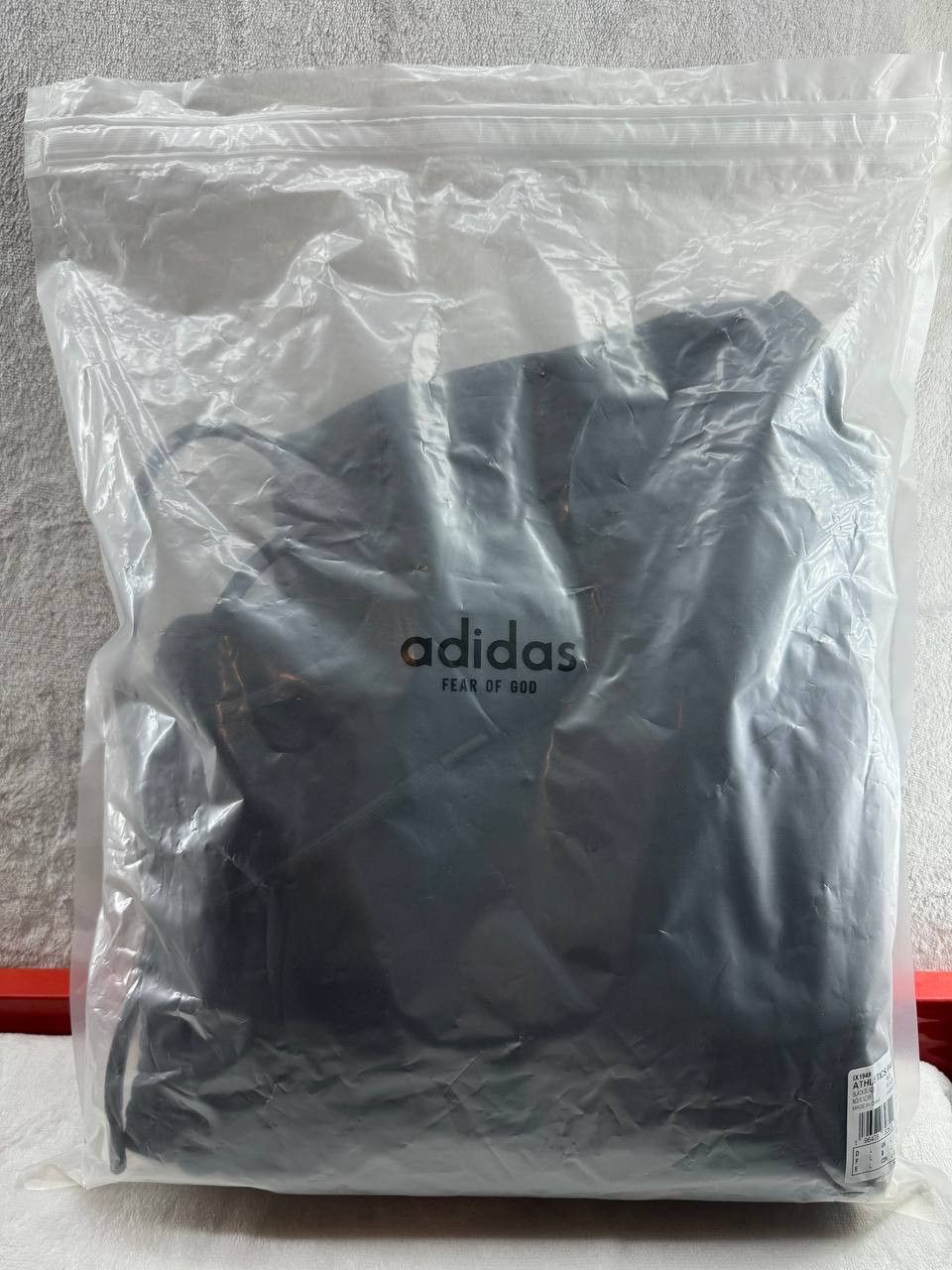 Adidas × Fear of God Fear of God Athletics Heavy Fleece Sweatpant Black L Size US 32 / EU 48 - 12 Thumbnail