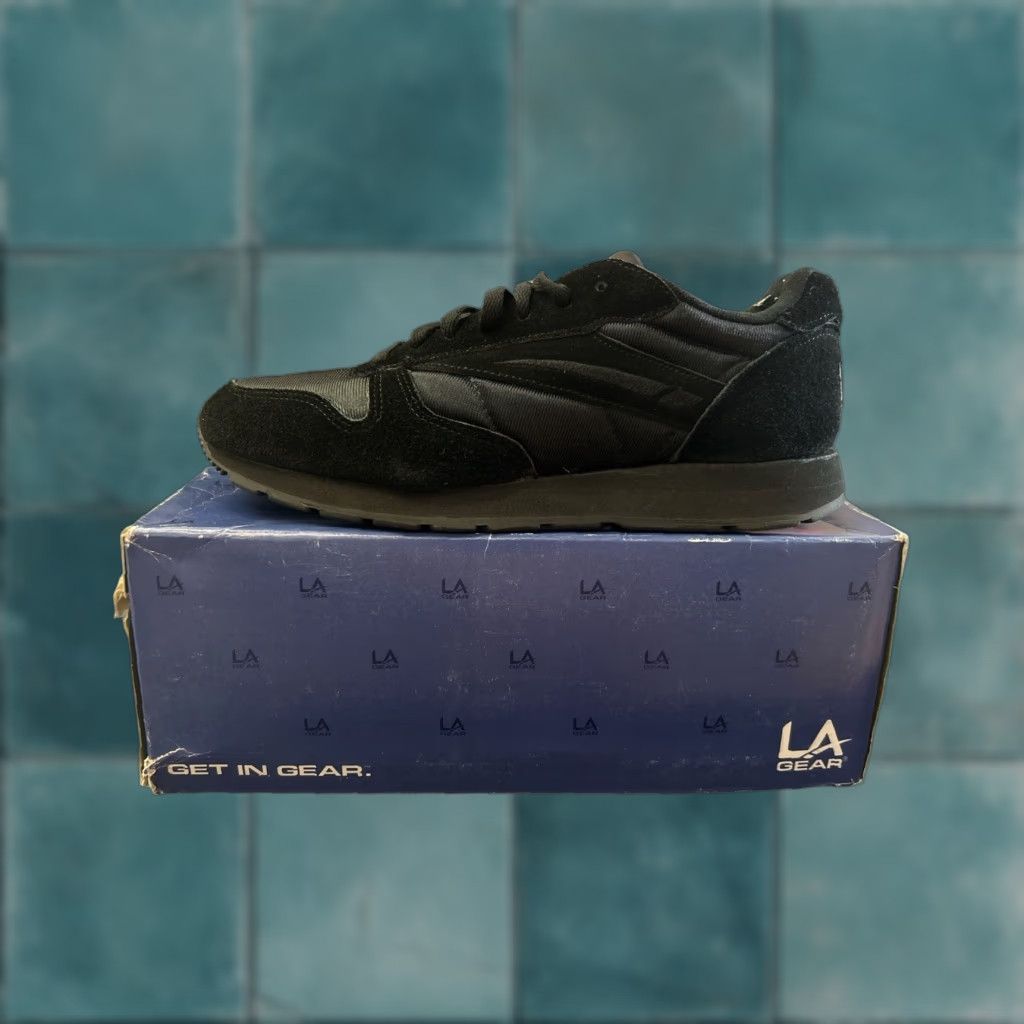 La Gear VINTAGE LA Gear Racer Running Sneakers Mens Size 9 Black 90s 1992 Shoes Size US 9 / EU 42 - 1 Thumbnail