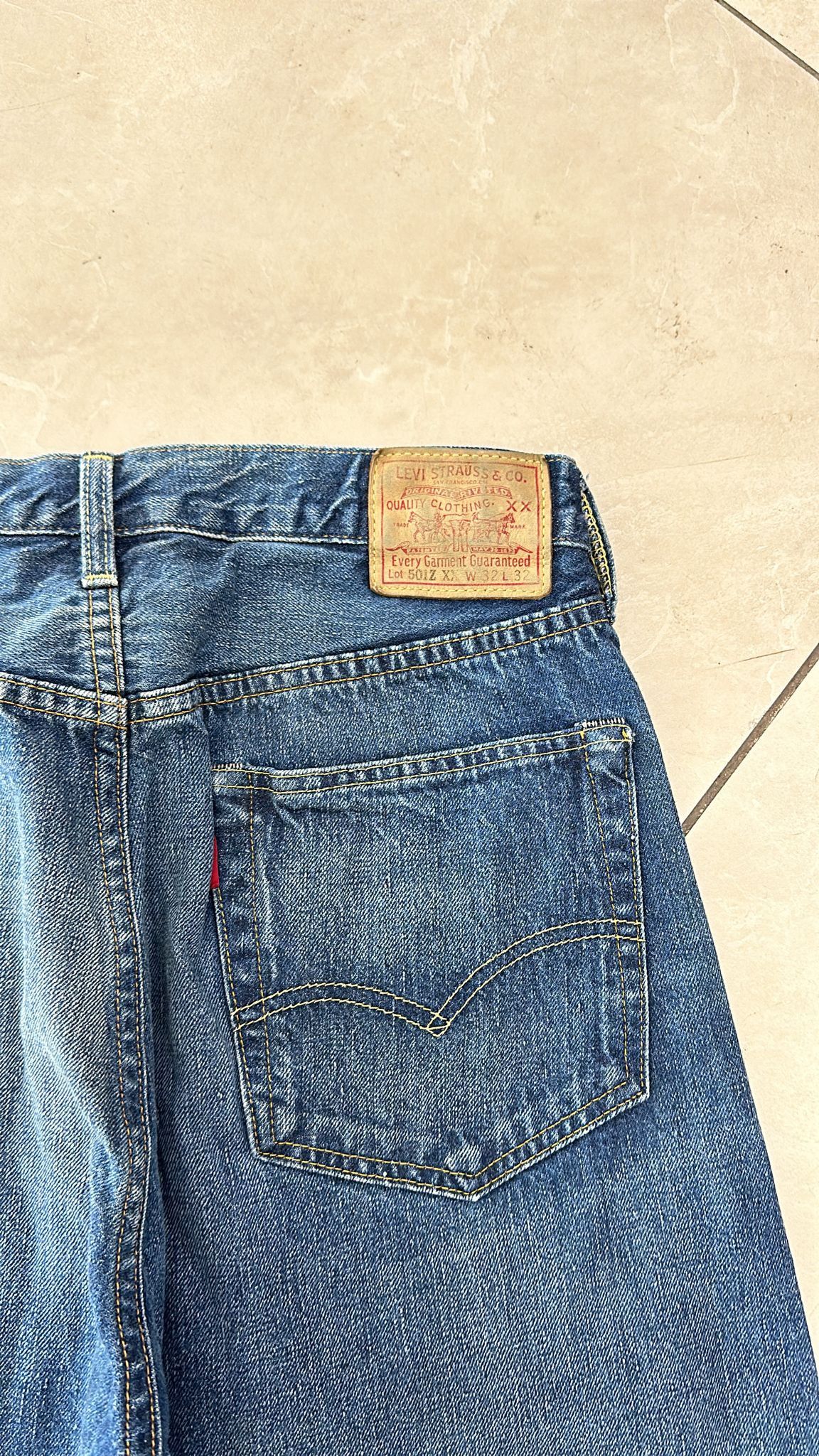 Levi's Vintage Clothing LVC Levi's Vintage Clothing 1954 501XX BigE Selvedge Jeans Size US 32 / EU 48 - 5 Thumbnail