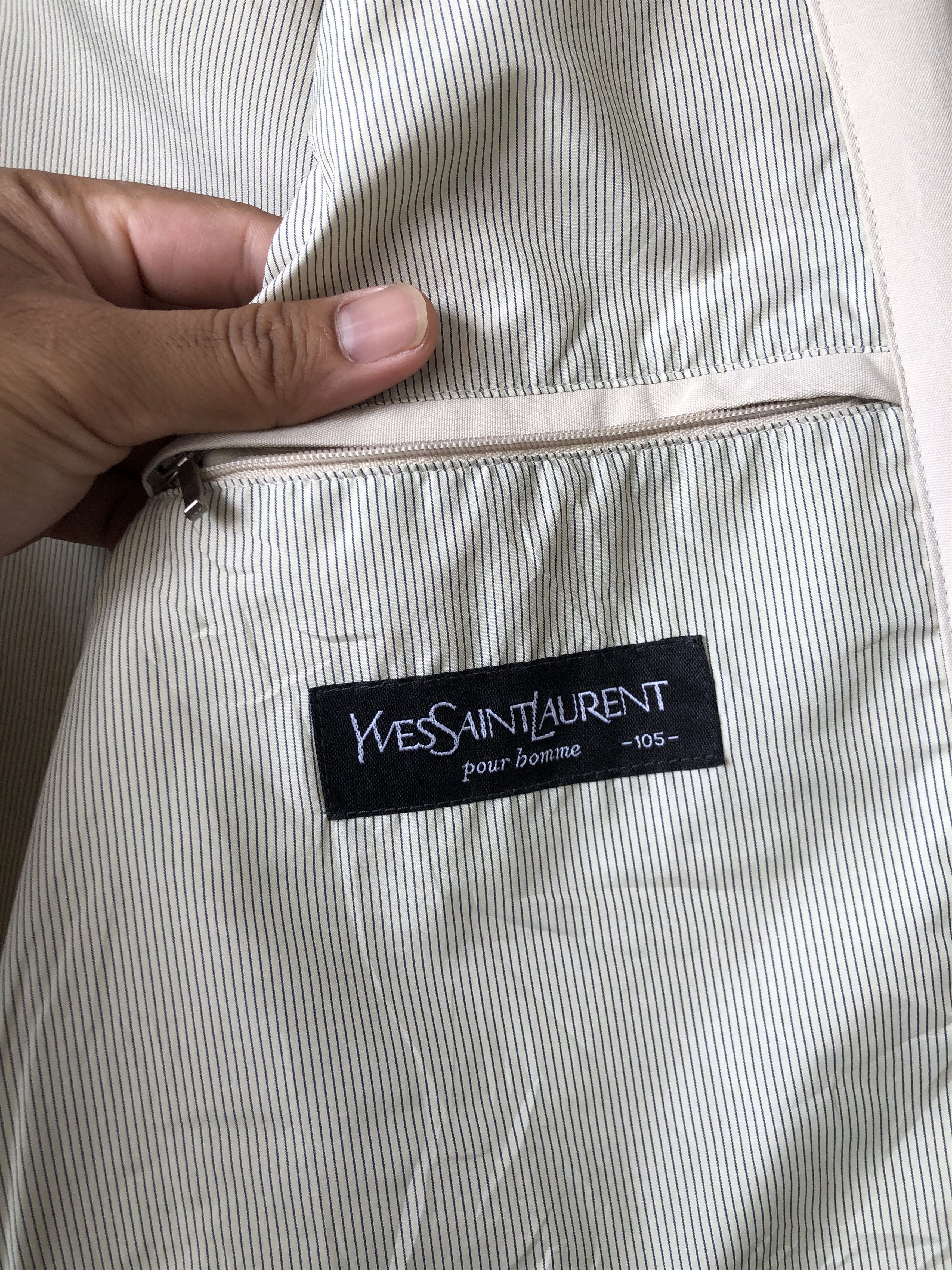 Yves Saint Laurent Nice🔥 Yves Saint Laurent Pour Homme Light Jacket Size US XL / EU 56 / 4 - 5 Thumbnail