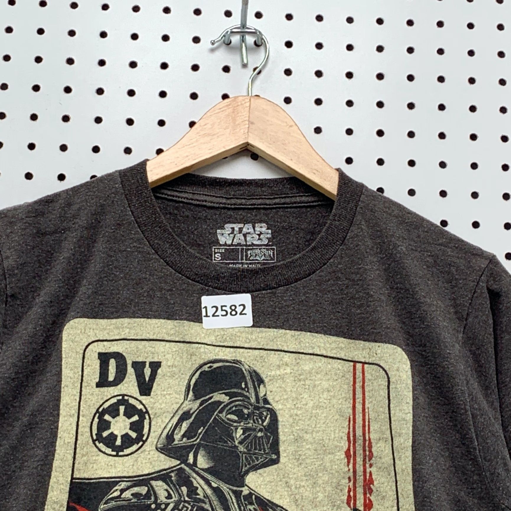 Star Wars Star Wars Shirt Small Men Darth Vader Card Graphic Short Sleeve Black S Size US S / EU 44-46 / 1 - 6 Thumbnail
