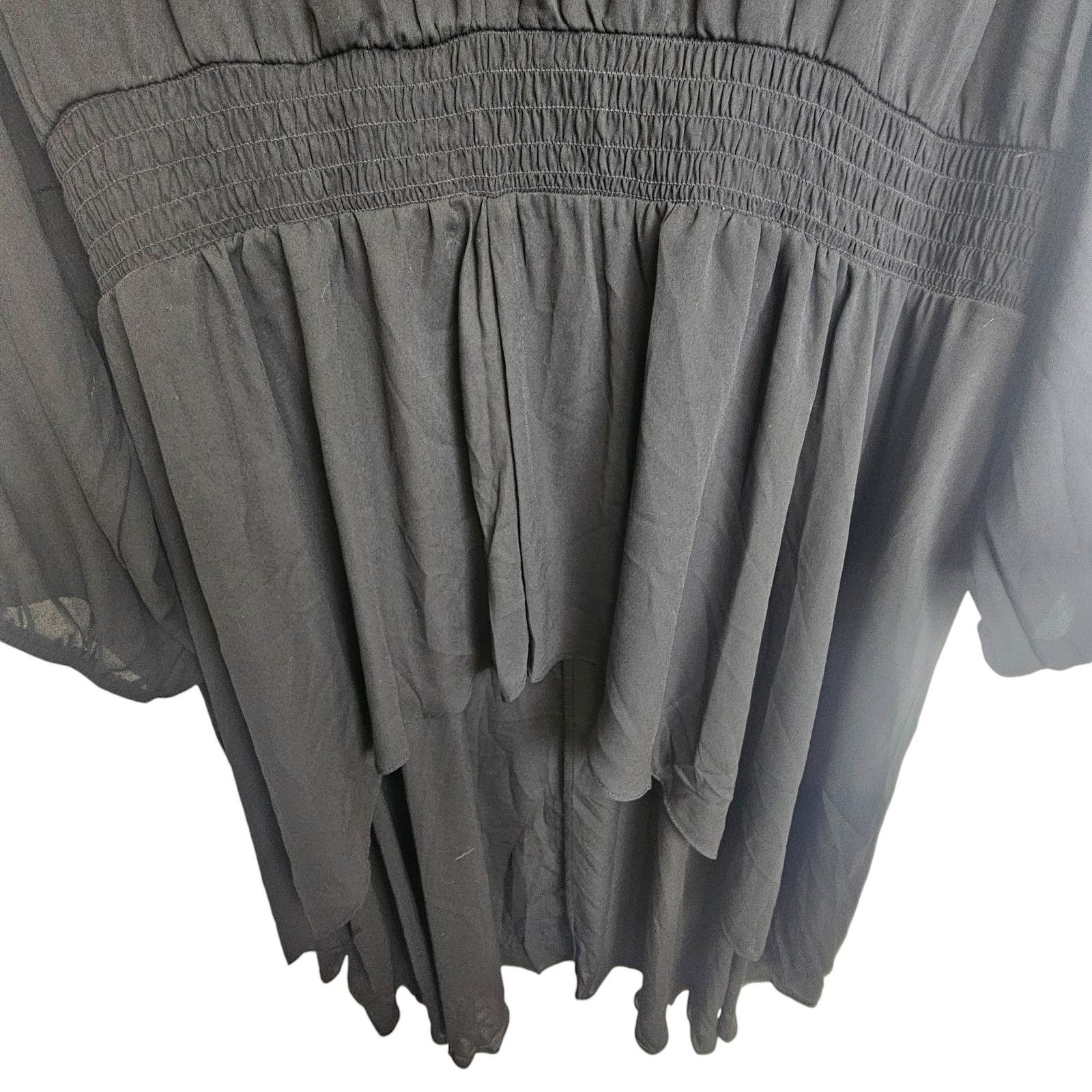Torrid Torrid Womens Hilo Tunic Plus Size 6X Whimsygoth Smocked Size 4XL / US 24-26 - 5 Thumbnail