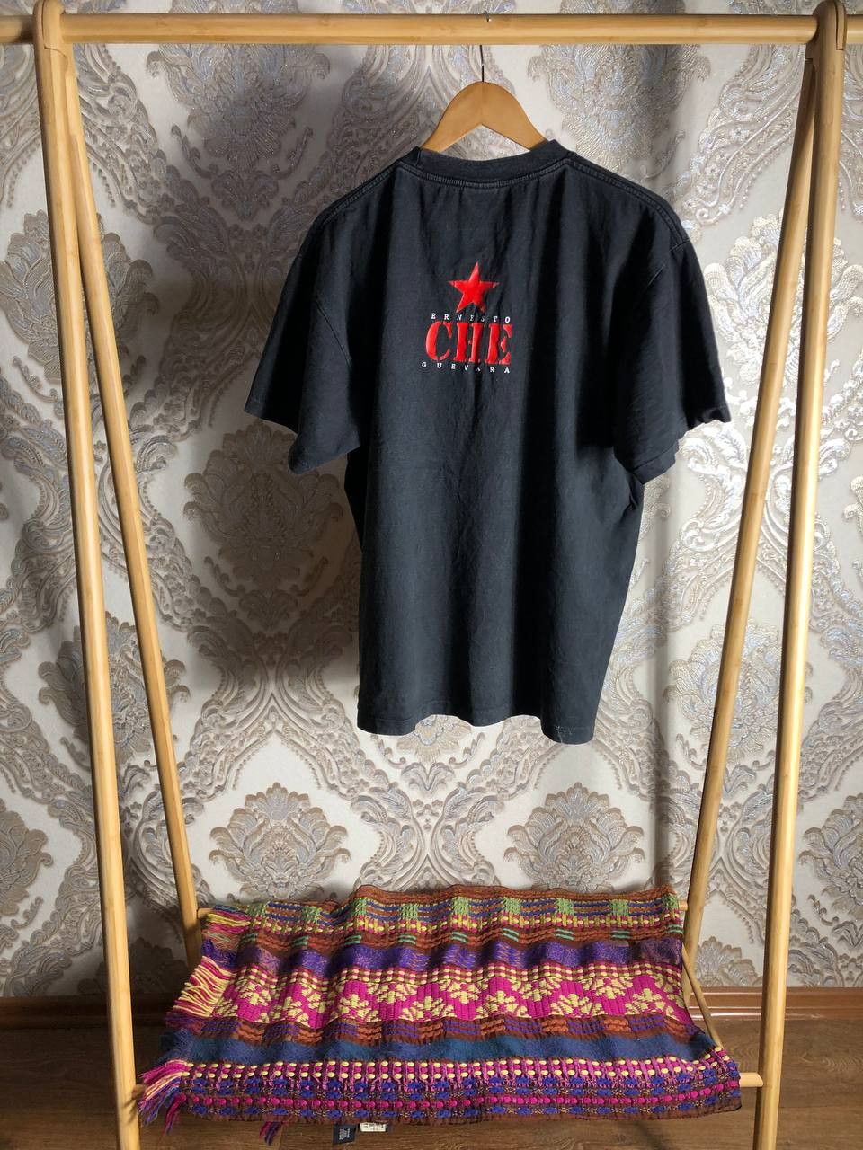 Vintage Very Rare Ernesto Che Guevara Rock Eagle Retro T-shirt 90s Size US XL / EU 56 / 4 - 6 Thumbnail