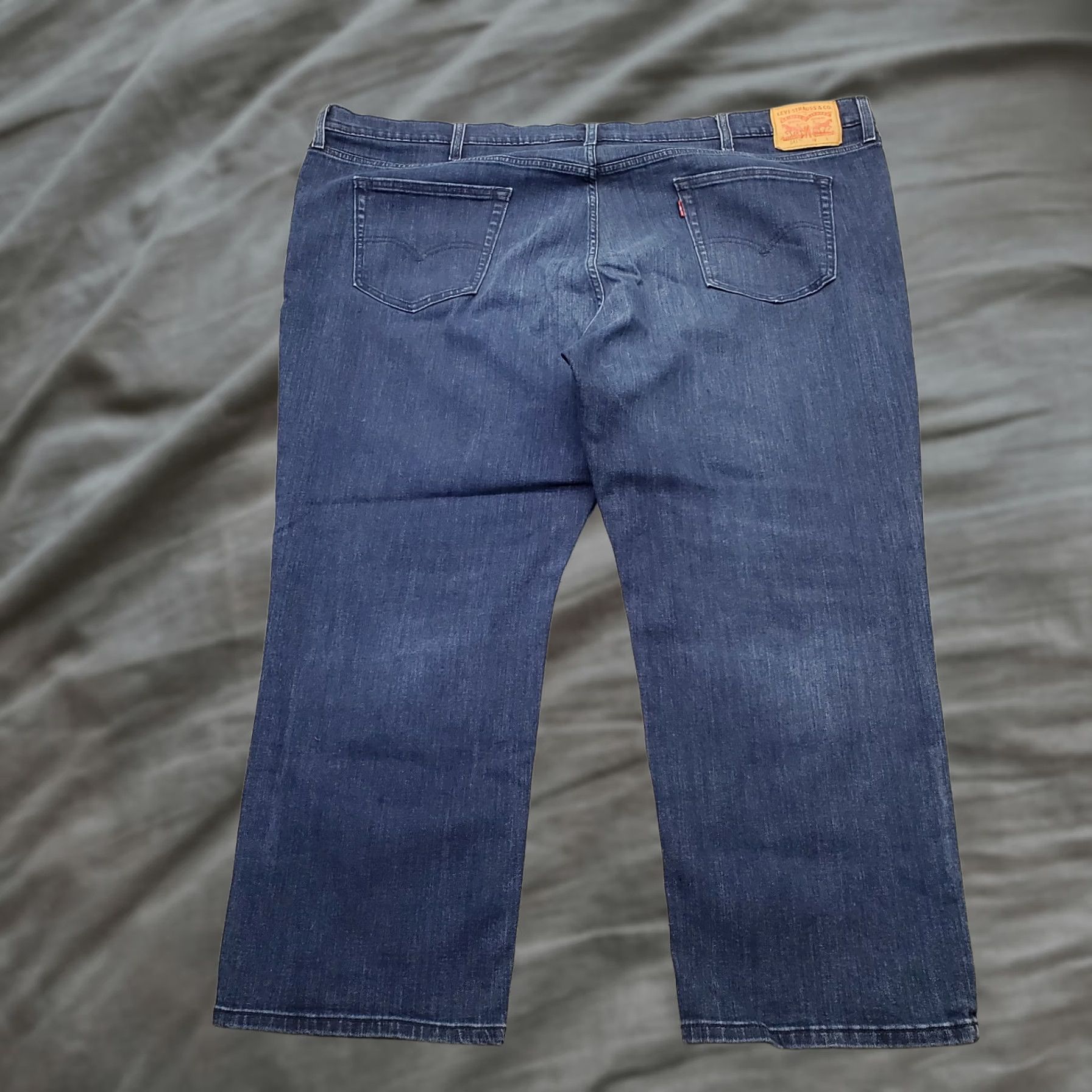 Levi's Levi'S 541 Straight Fit Jeans Mens 52x29 Blue Denim Casual Streetwear Size US 36 / EU 52 - 1 Thumbnail
