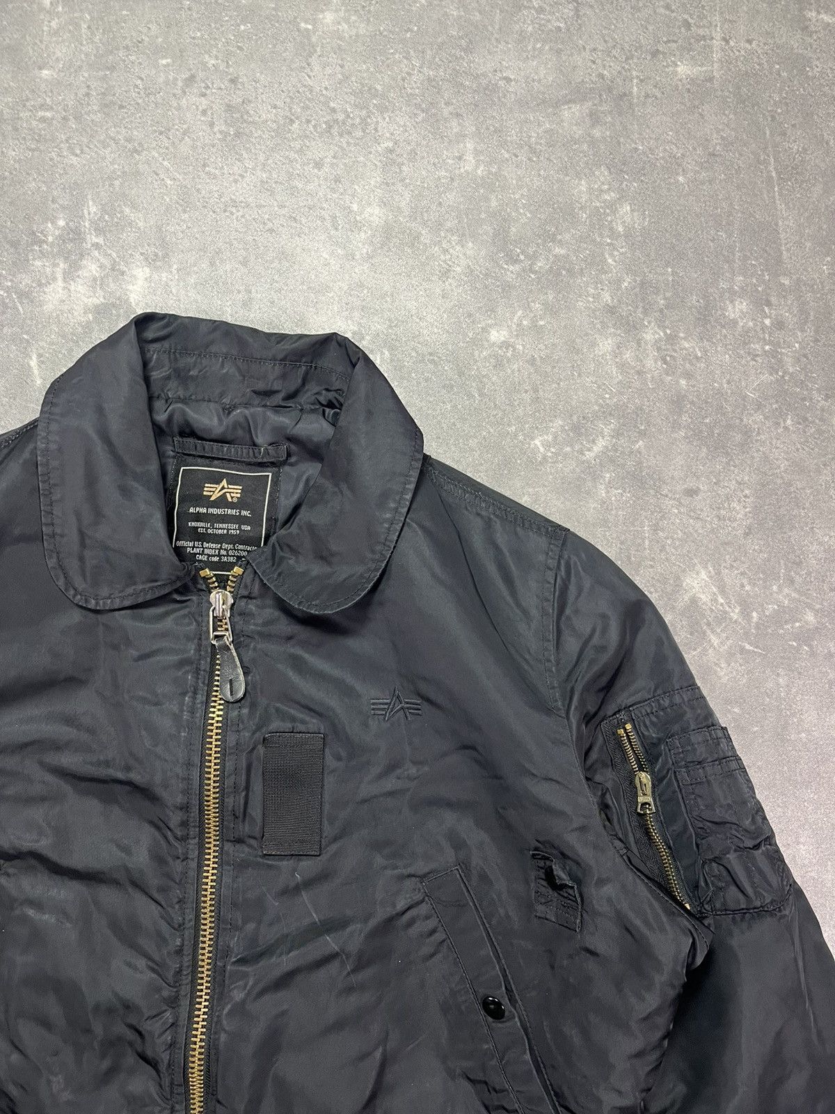 Alpha Industries Alpha Industries B-15 Type Bomber Jacket M Military Army Size US M / EU 48-50 / 2 - 4 Thumbnail