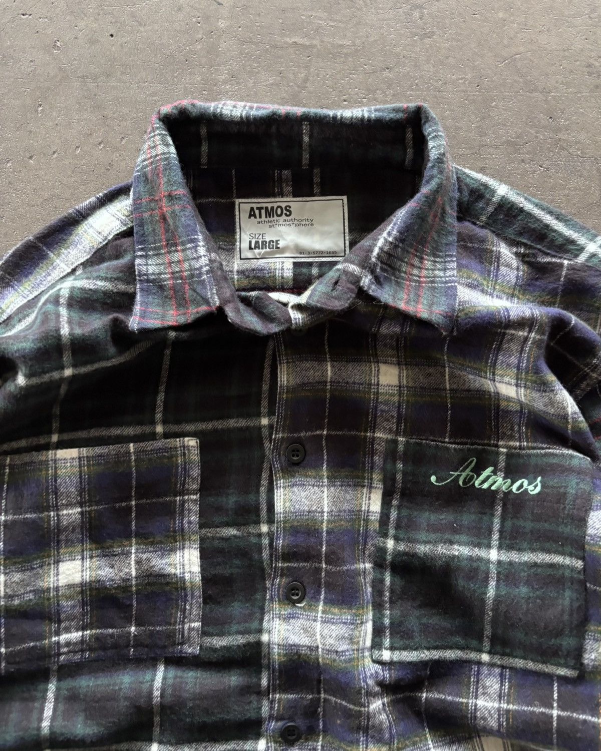 atmos Atmos Multi Color Button Up Shirt Size US M / EU 48-50 / 2 - 2 Thumbnail