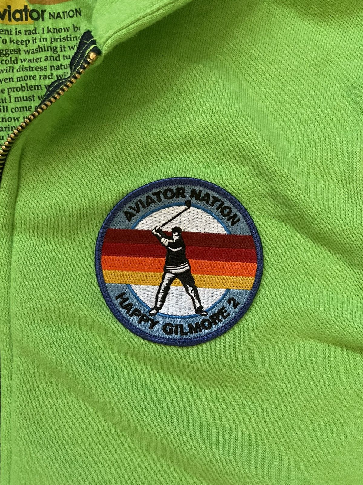 Aviator Nation Aviator Nation x Happy Gilmore 2 Cast & Crew Zip Up Hoodie Size US L / EU 52-54 / 3 - 3 Thumbnail