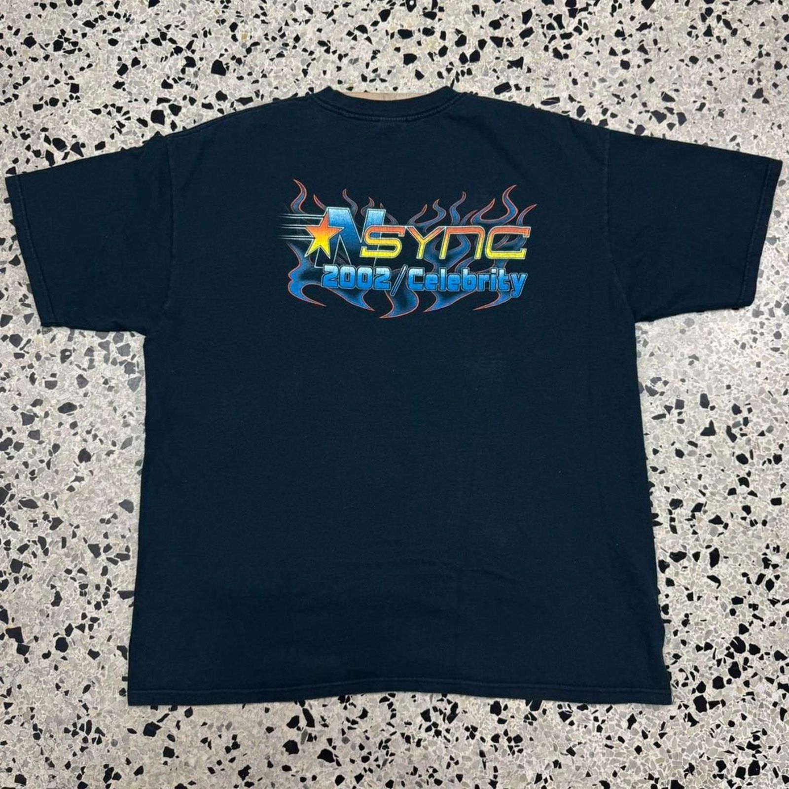 Anvil × Vintage VINTAGE Y2K NSYNC 2002 CELEBRITY TOUR MERCH TEE: Size US XL / EU 56 / 4 - 5 Thumbnail