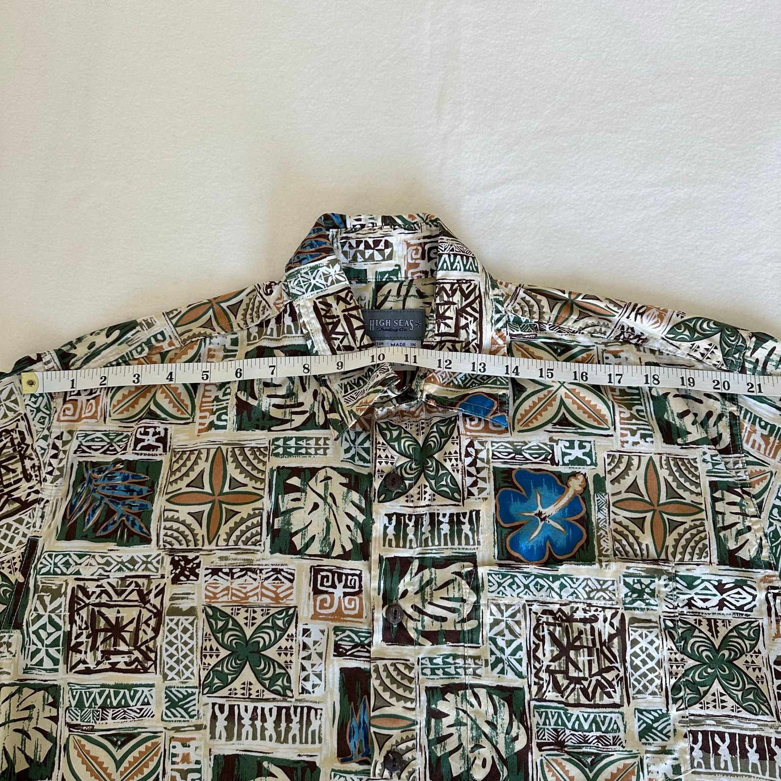 Other High Seas Trading Co Men Vintage Shirt Hawaiian Cotton M Size US M / EU 48-50 / 2 - 4 Thumbnail