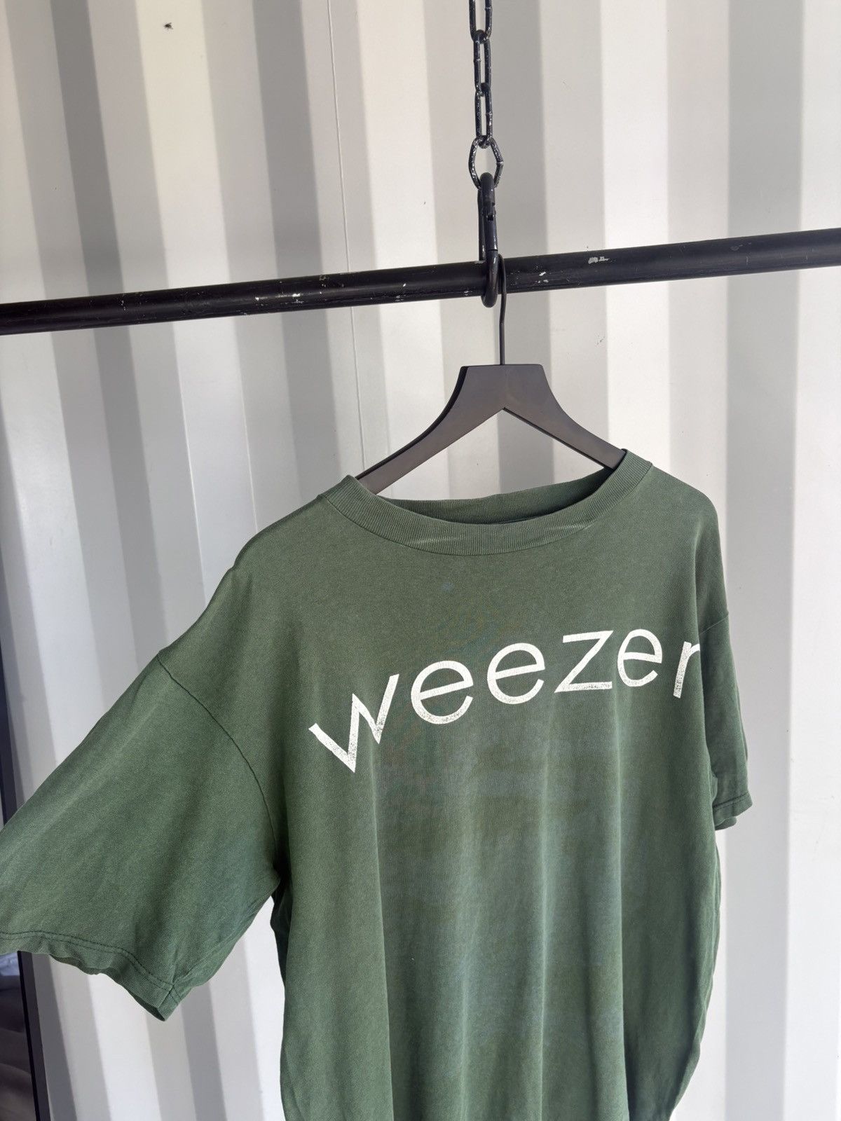 Band Tees Weezer Rock Music Sun Faded Distressed Shirt ERD Grunge WCC Size US XL / EU 56 / 4 - 2 Thumbnail