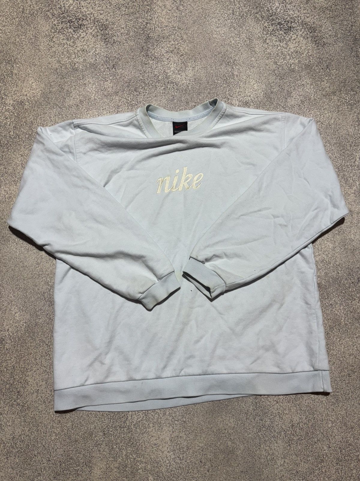 Nike × Vintage Nike Vintage Center Logo Sweatshirt Y2K Mens size M Size US M / EU 48-50 / 2 - 6 Thumbnail