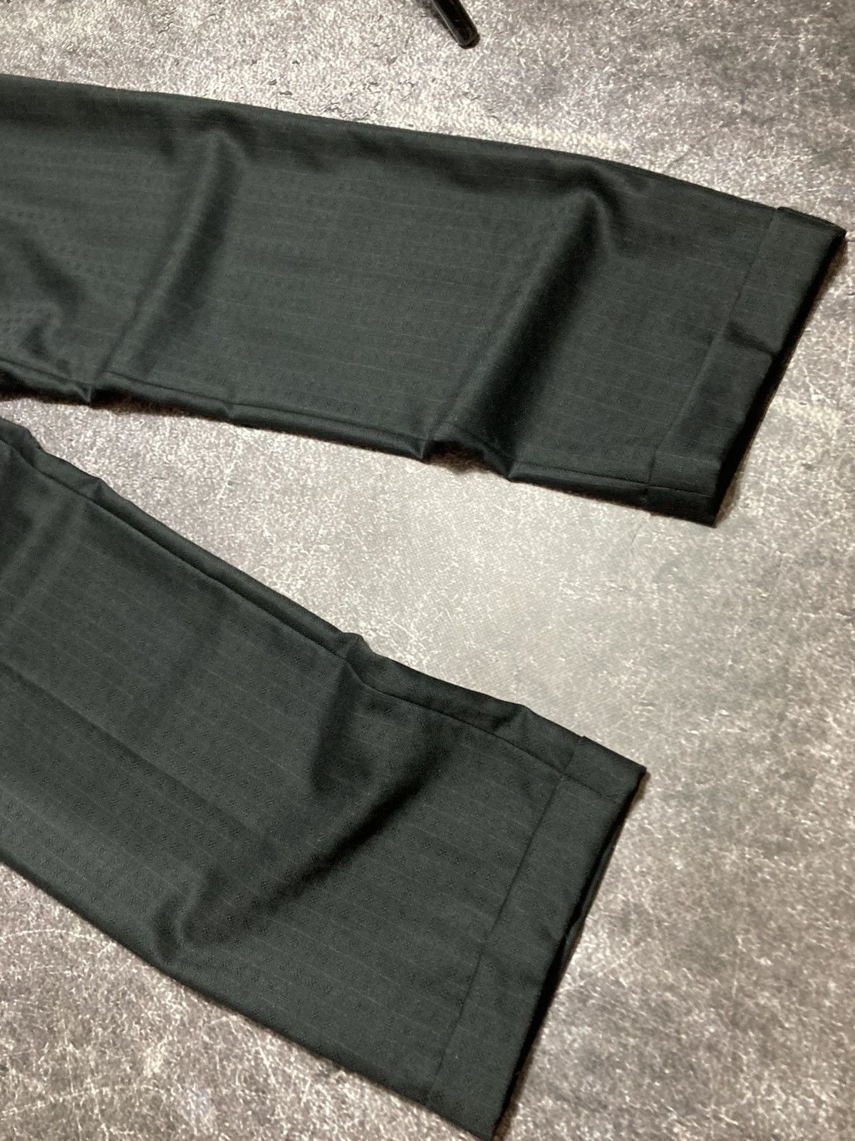 Dolce & Gabbana Dolce & Gabbana Vintage Pants Black Wool Jacquard Diamond Size US 32 / EU 48 - 2 Thumbnail