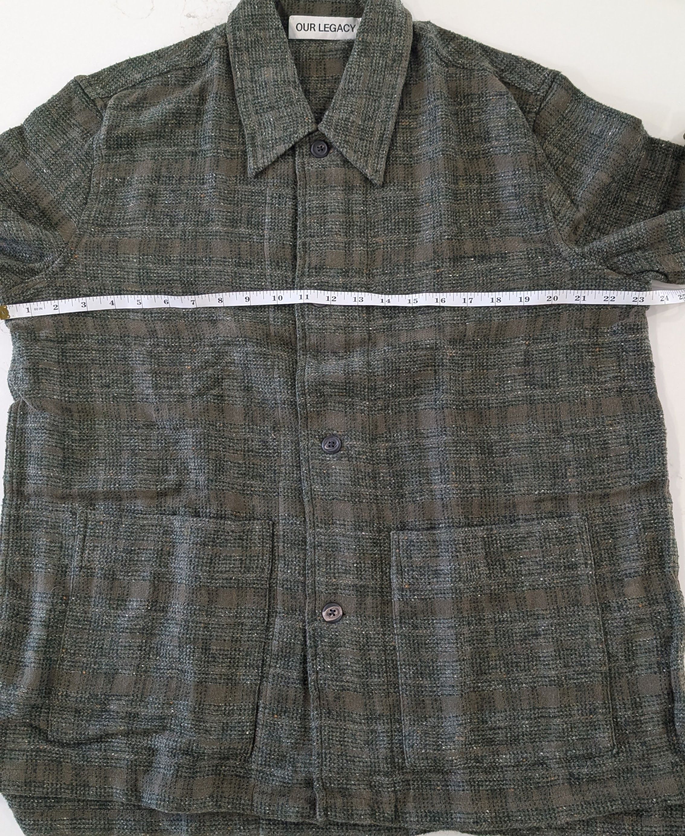 Our Legacy Our Legacy Haven Jacket Seaweed Sparse Check Size 48 M Size US M / EU 48-50 / 2 - 13 Thumbnail