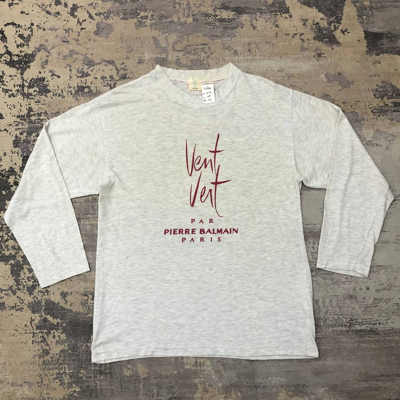 Pierre Balmain T340 VTG PIERRE BALMAIN LONG SLEEVE TEE Size US L / EU 52-54 / 3 - 1 Thumbnail