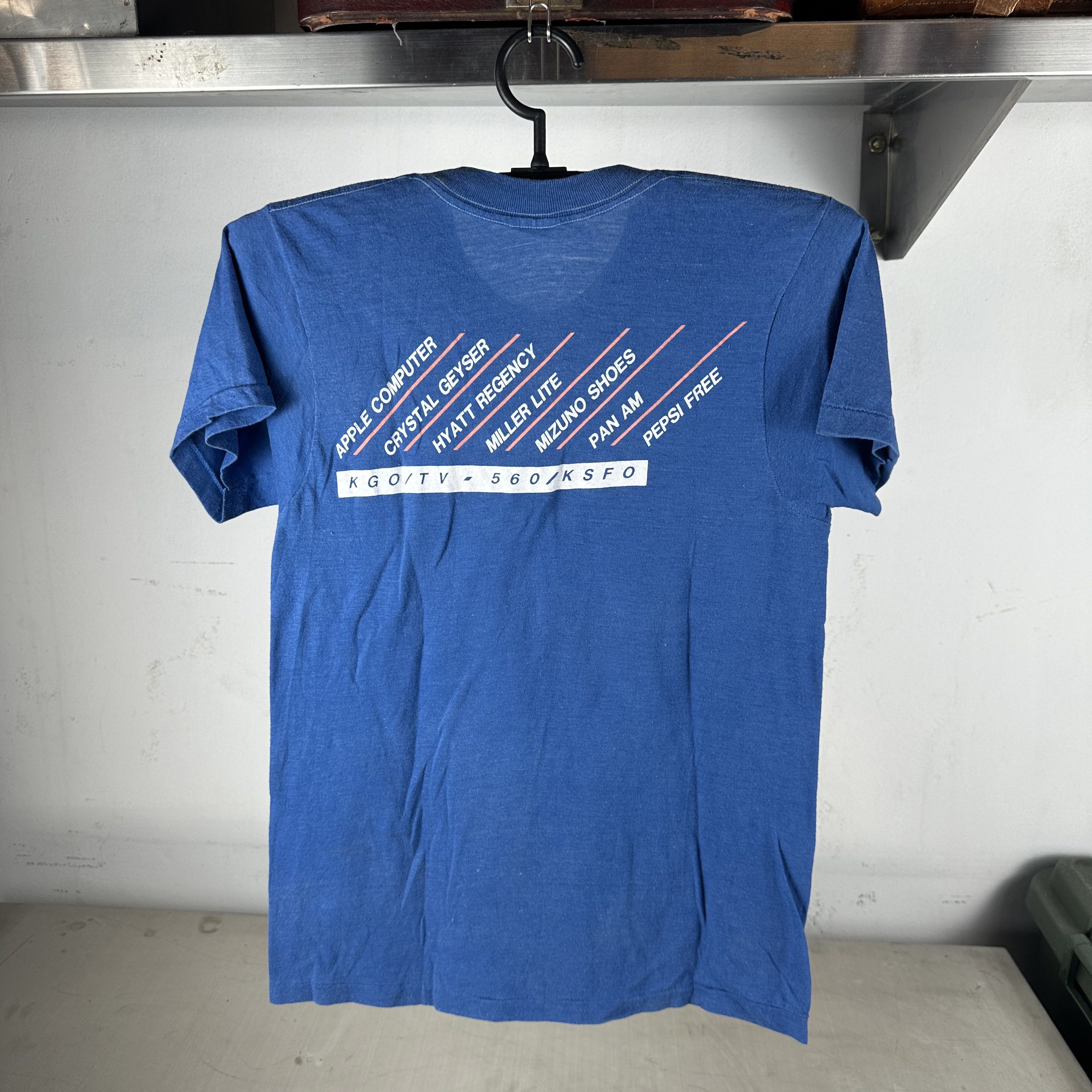 Vintage Vintage 1983 Bay to Breakers San Francisco Examiner T-shirt Size US XS / EU 42 / 0 - 3 Thumbnail