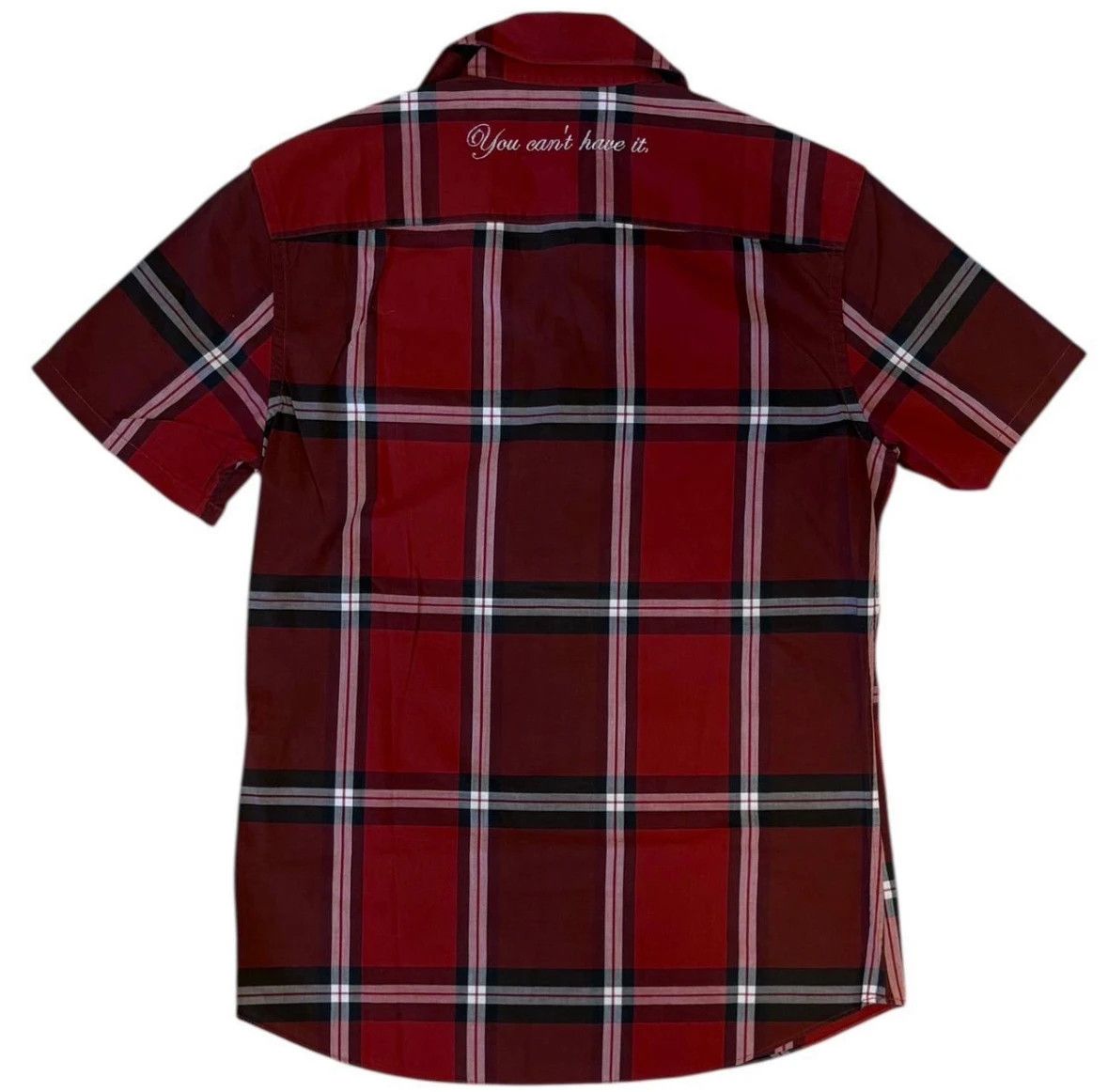 PPFM PPFM red check pattern ‘Rock N Roll’ T-shirt Size US S / EU 44-46 / 1 - 2 Thumbnail