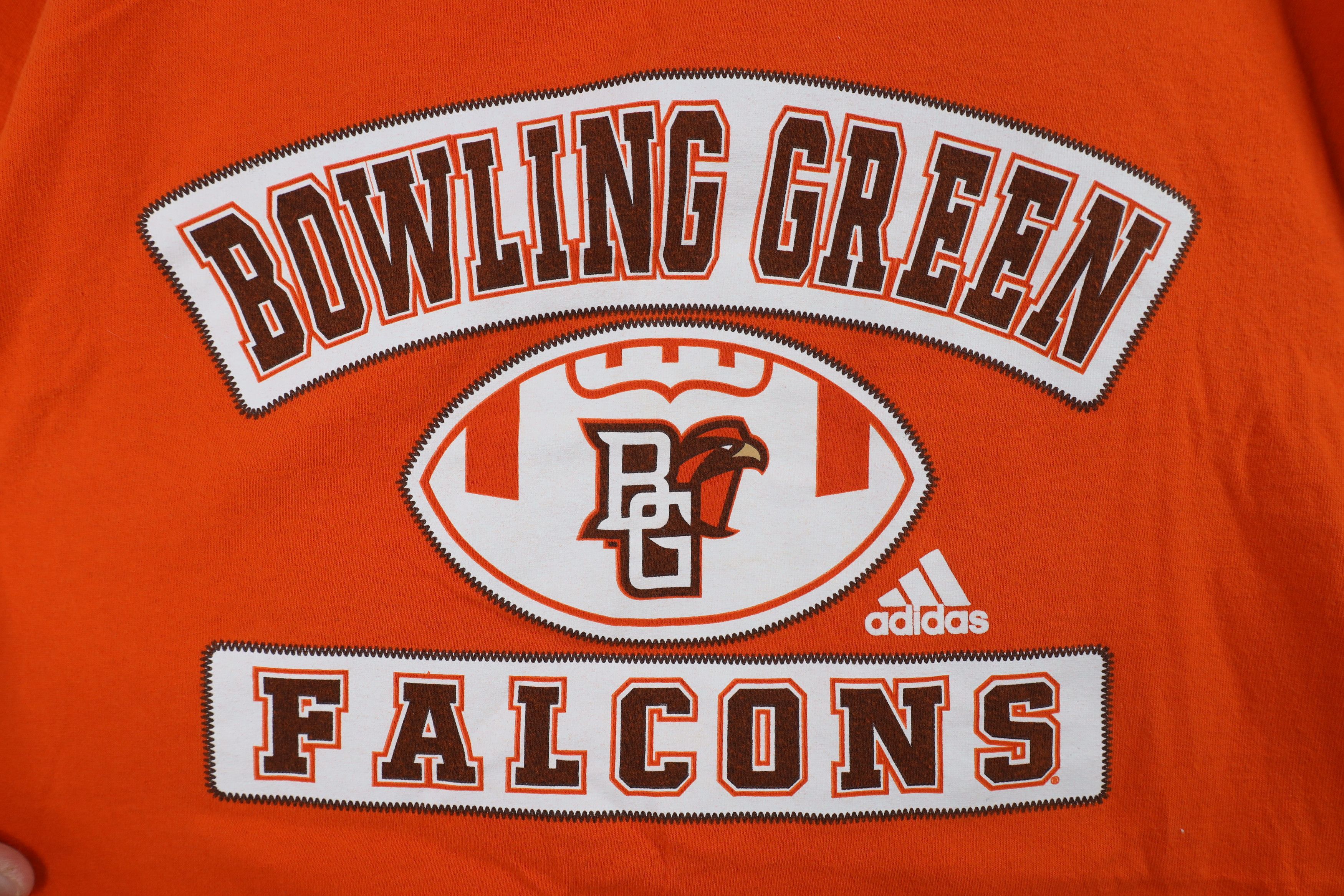 Adidas × Vintage Vintage Adidas Green State University Football T-Shirt Size US XL / EU 56 / 4 - 4 Thumbnail