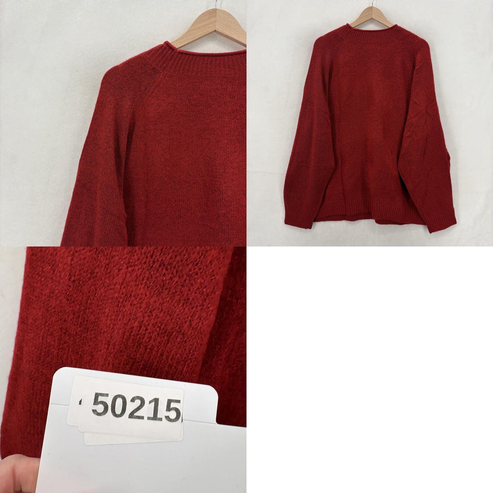 Croft & Barrow Croft & Barrow Sweater Womens 3X Red Cable Knit Crew Neck NWT Extra Cozy Pullover Casual Knit Womens 3X Red Crew Neck Cable Knit Sweater NWT Size XXL / US 16-18 / IT 52-54 - 9 Thumbnail