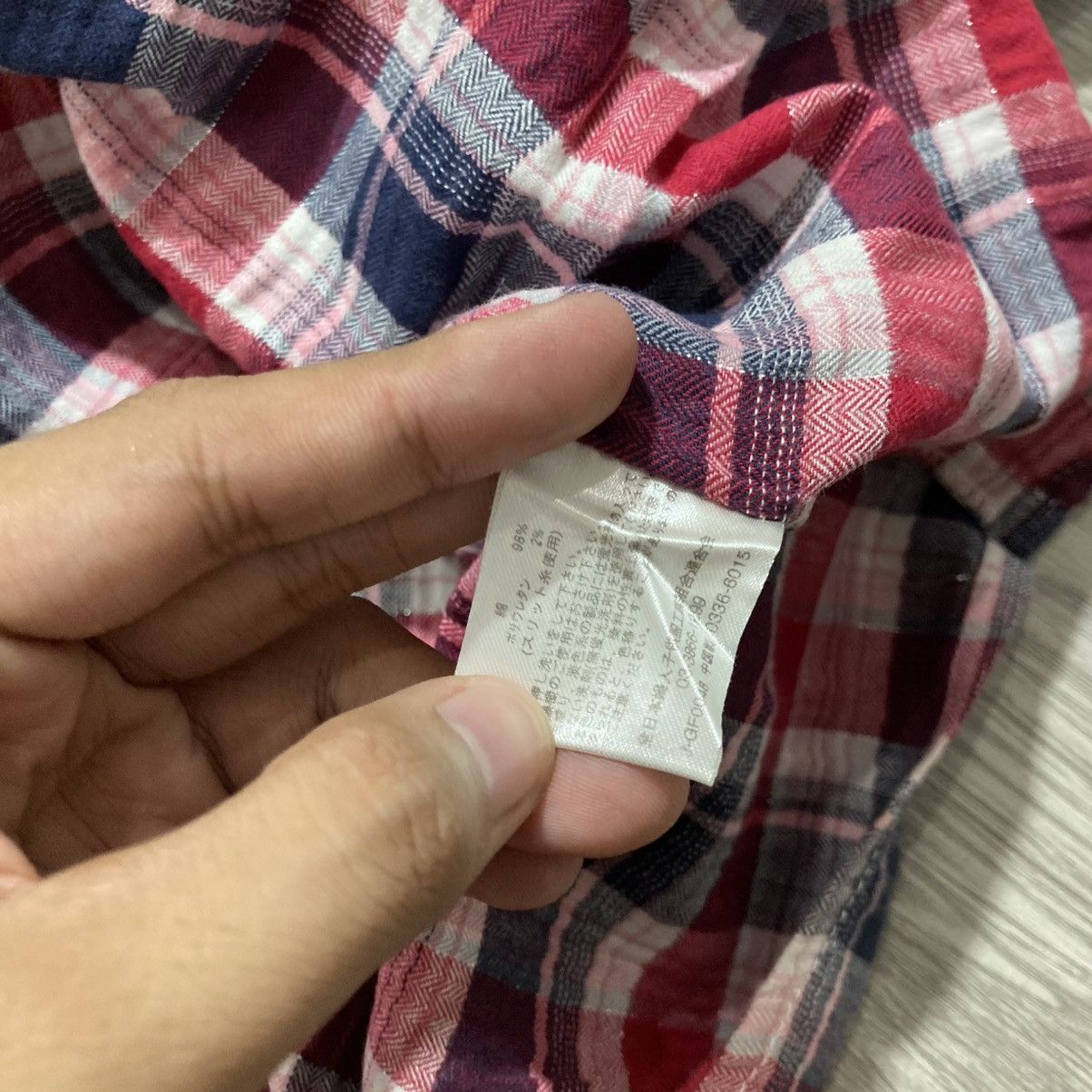 20471120 2000s Corn Flake Poem Logo Western Plaid Shirt Button Up Size US L / EU 52-54 / 3 - 13 Thumbnail