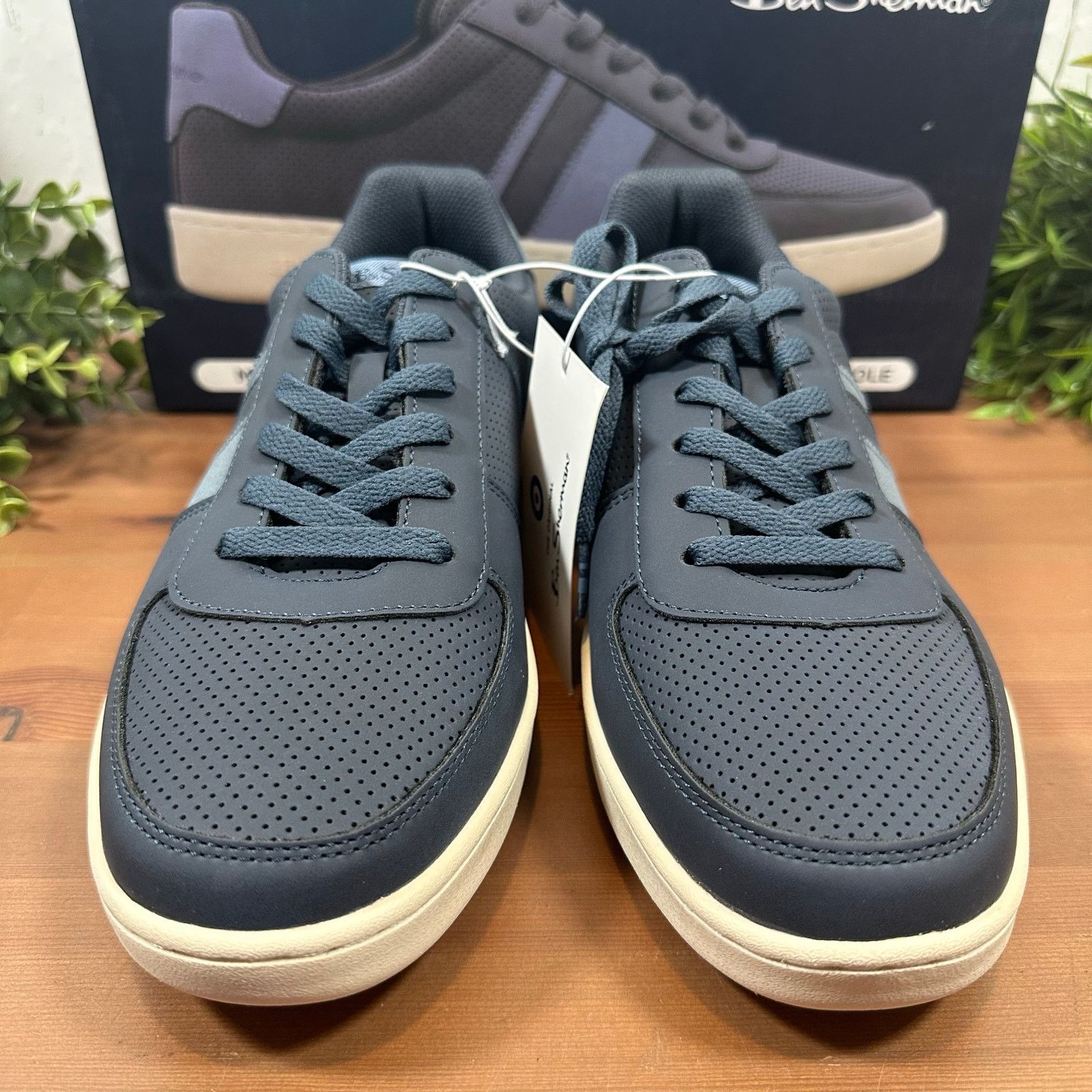 Ben Sherman Ben Sherman Men's Webber Navy Sneakers Size 10 Size US 10 / EU 43 - 4 Thumbnail