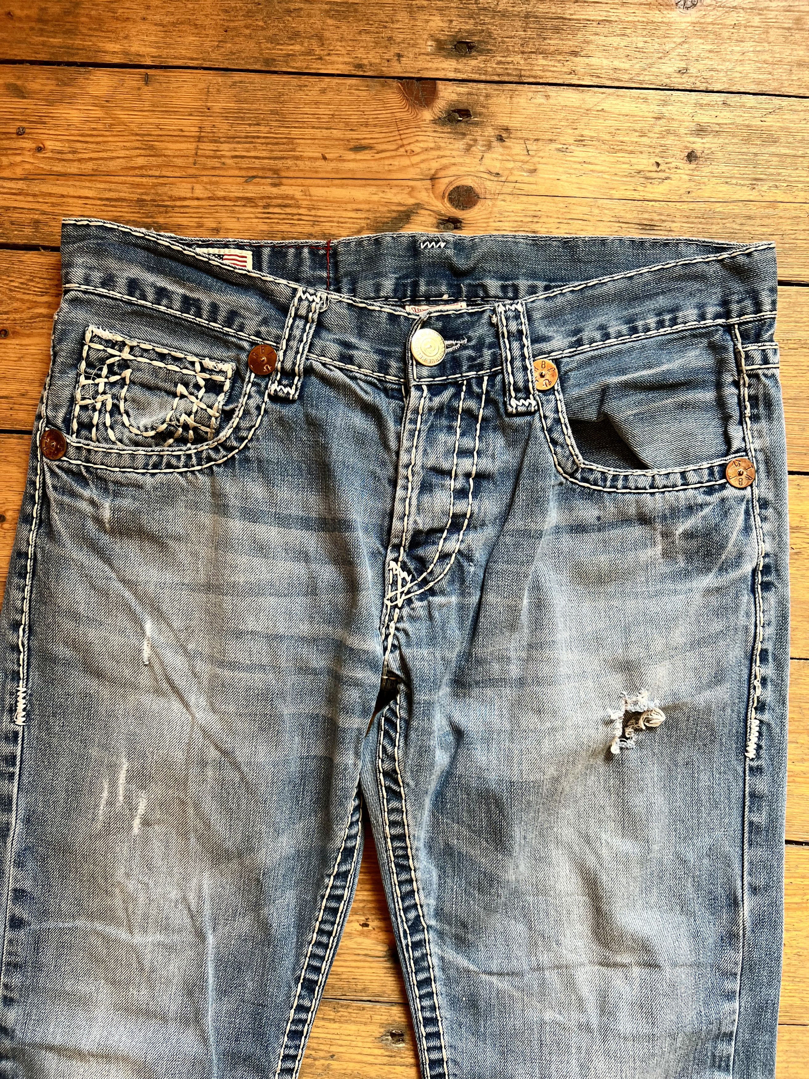 True Religion True Religion Made in USA Vintage Logan Super T Size US 34 / EU 50 - 5 Thumbnail