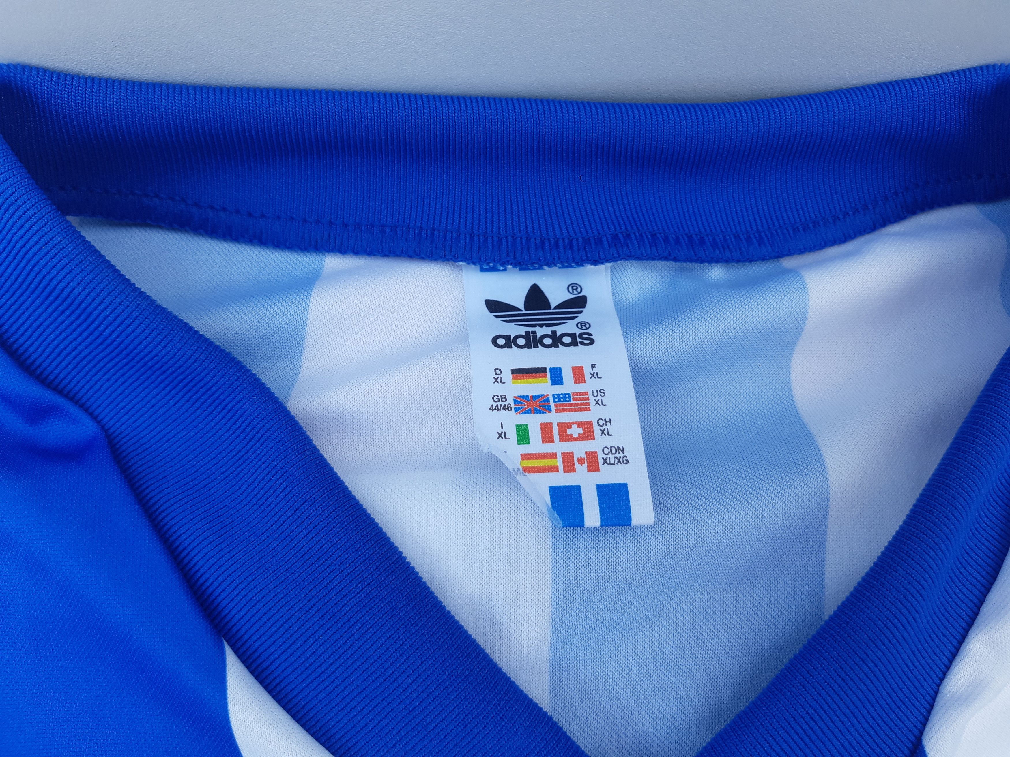 Adidas 90s ADIDAS Soccer Jersey Made in United Kingdom size XL NEW Size US XL / EU 56 / 4 - 4 Thumbnail