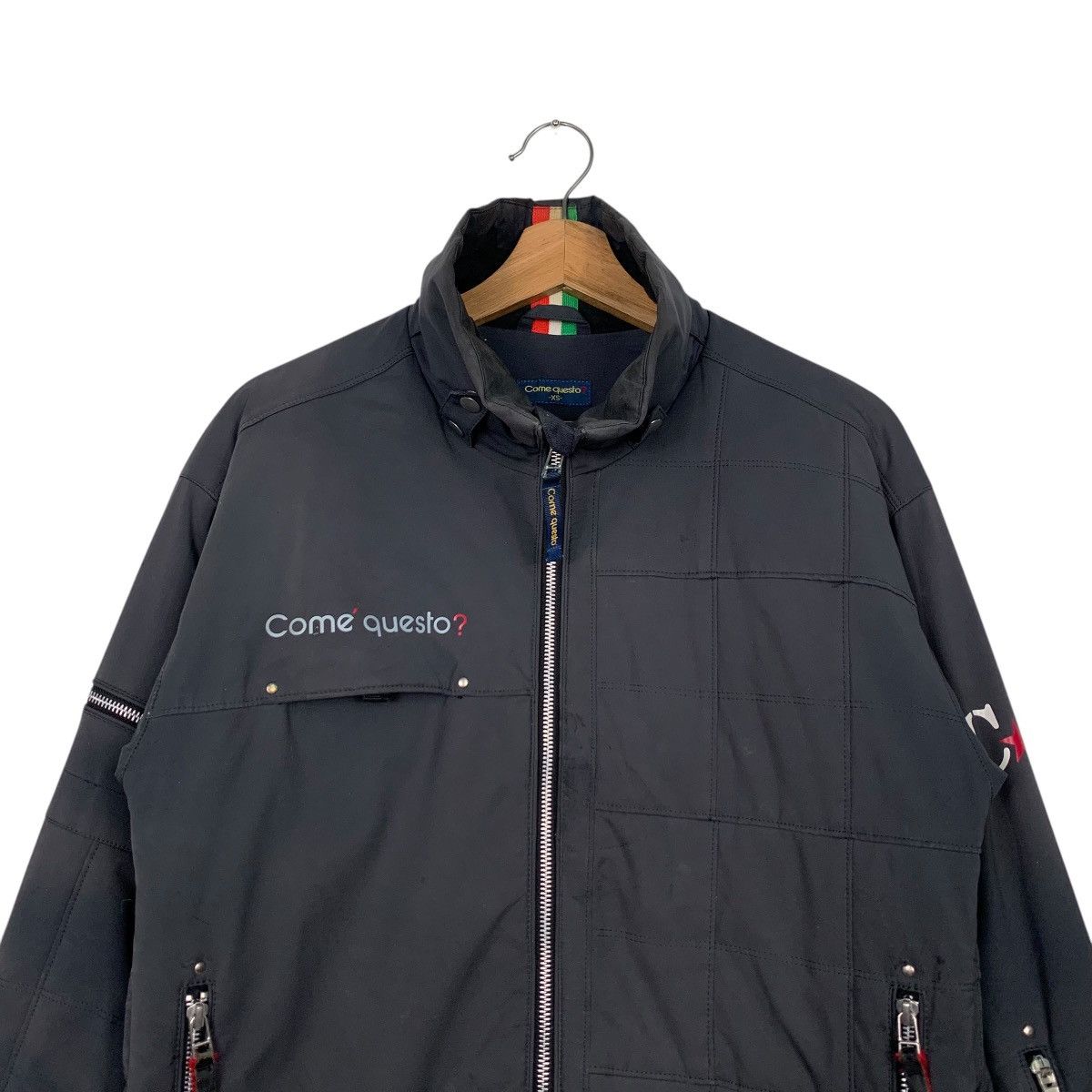 Other COME QUESTO? C9 Polyester Jacket #2467-C111 Size US XS / EU 42 / 0 - 2 Thumbnail
