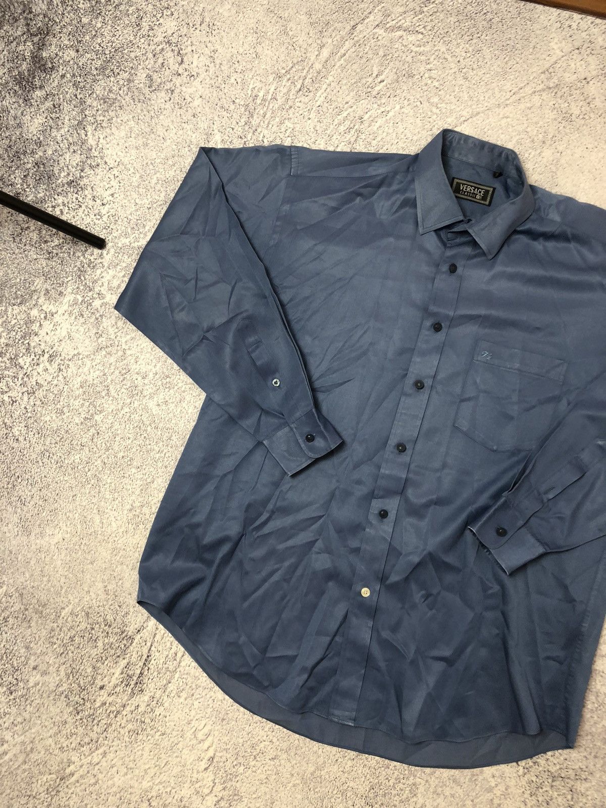 Vintage Vintage shirt Versace Classic nylon y2k Size US XL / EU 56 / 4 - 3 Thumbnail