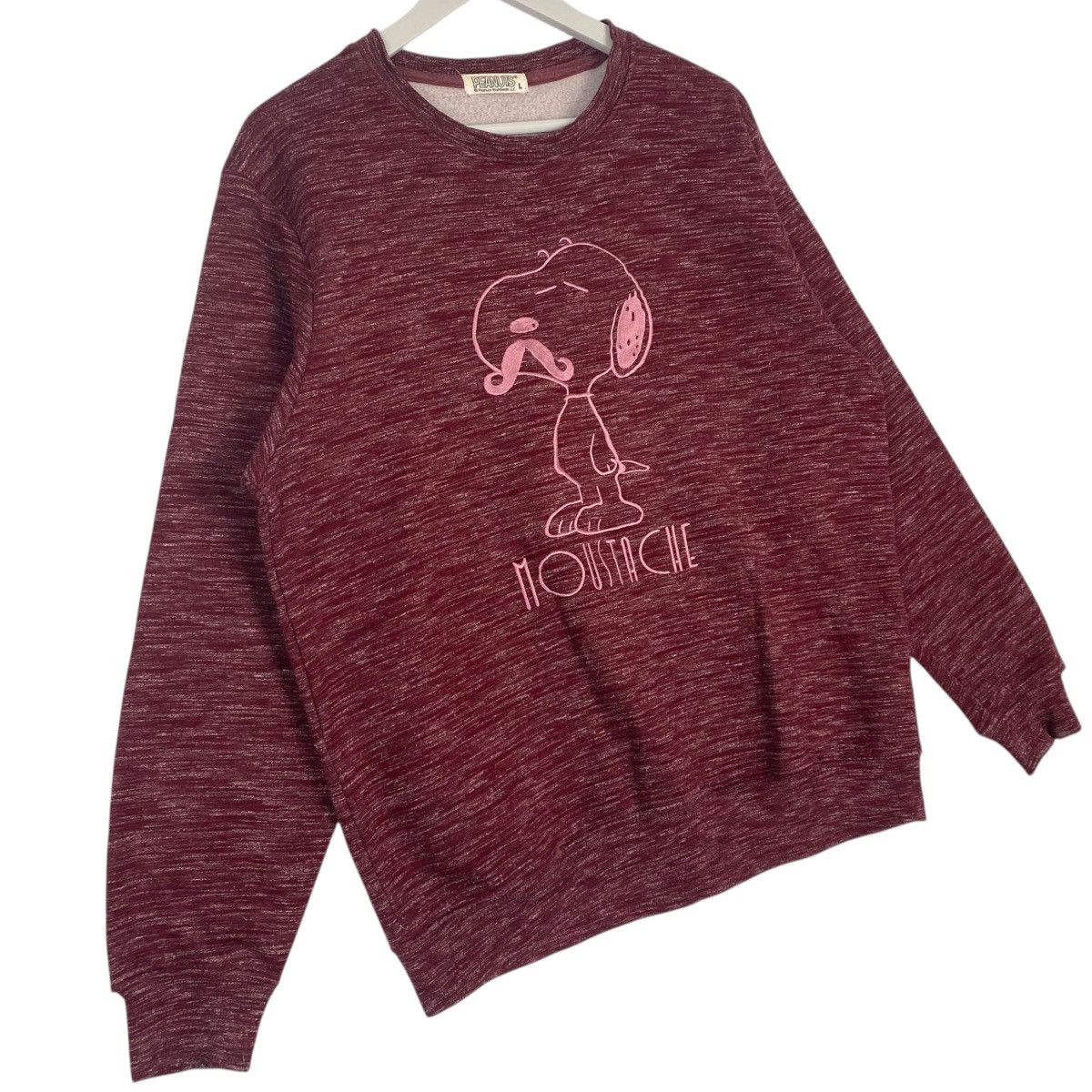 Other Vintage Peanuts Snoopy Crewneck Sweatshirt Pink Size LL Size US L / EU 52-54 / 3 - 3 Thumbnail
