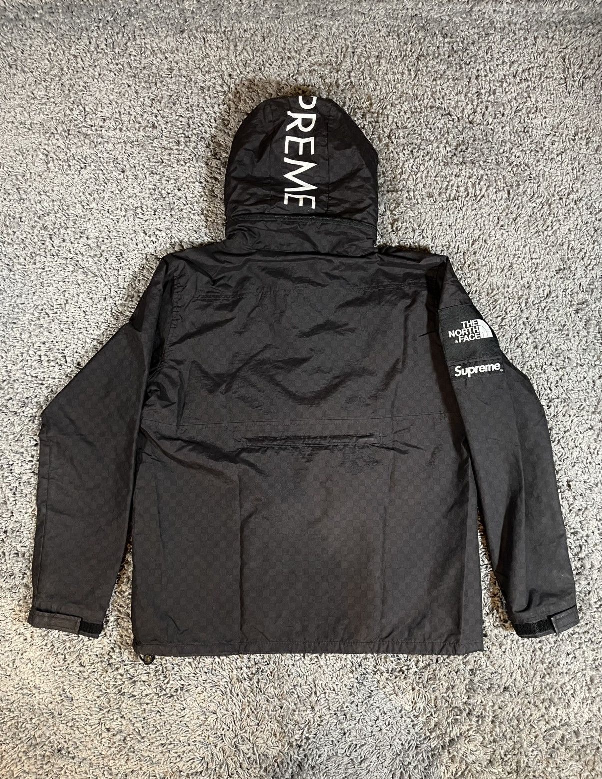Supreme × The North Face 2011SS Supreme X TNFCheckered Windbreaker Jacket Black Size US M / EU 48-50 / 2 - 2 Thumbnail