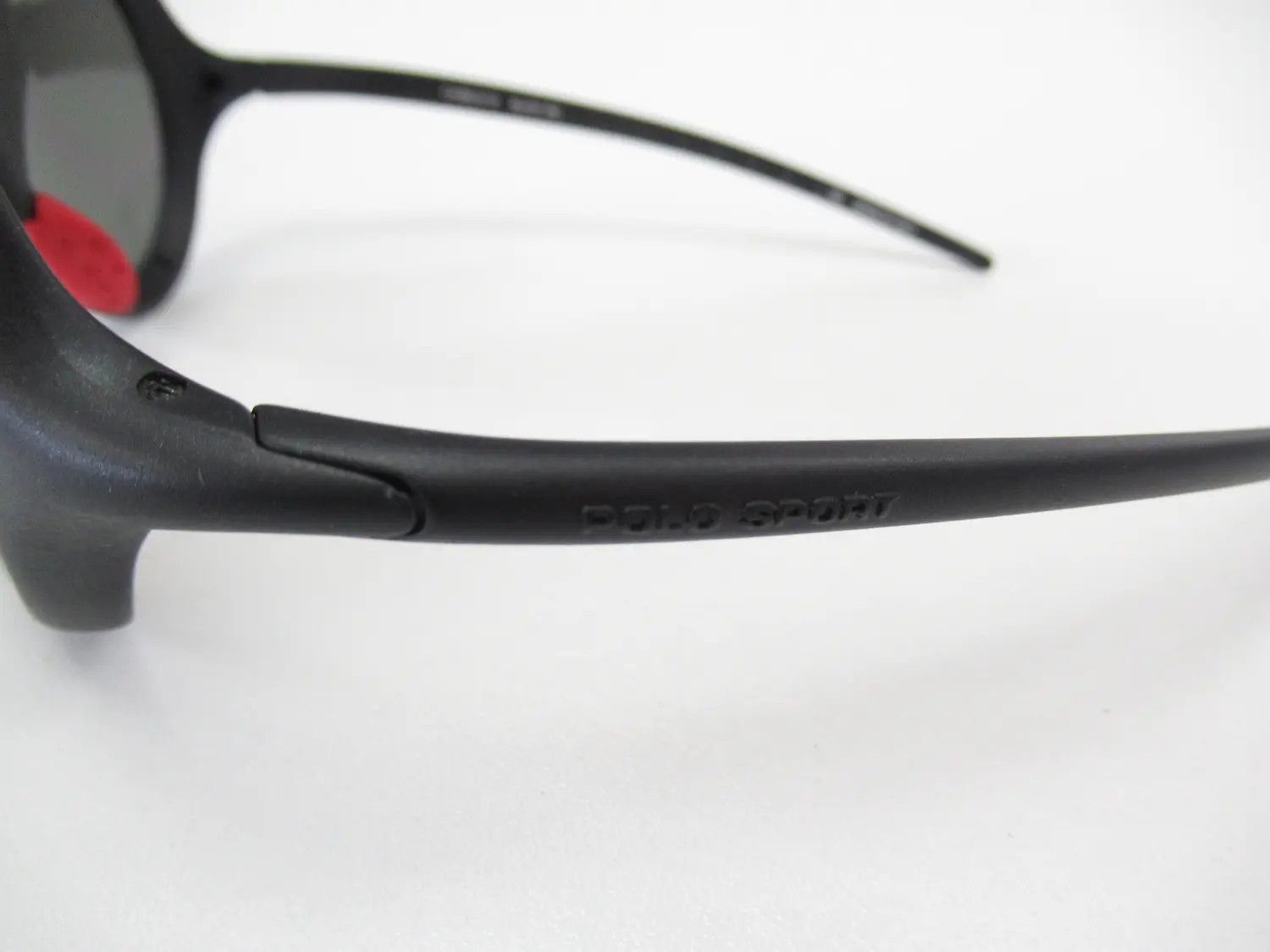 RLX Ralph Lauren × Ralph Lauren Ralph Lauren RLX Polo Sport '90s Black Carbonite Sunglasses Size ONE SIZE - 9 Thumbnail
