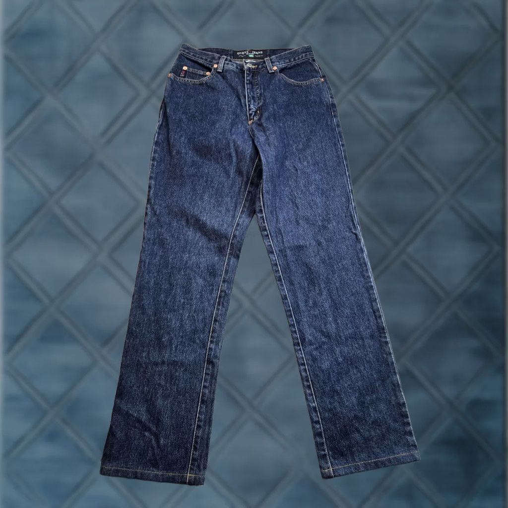 Guess VINTAGE GUESS Jeans Men 28X29 Blue 001 Classic Fit Straight Leg Denim Y2K 90s Mens Size US 28 / EU 44 - 1 Thumbnail