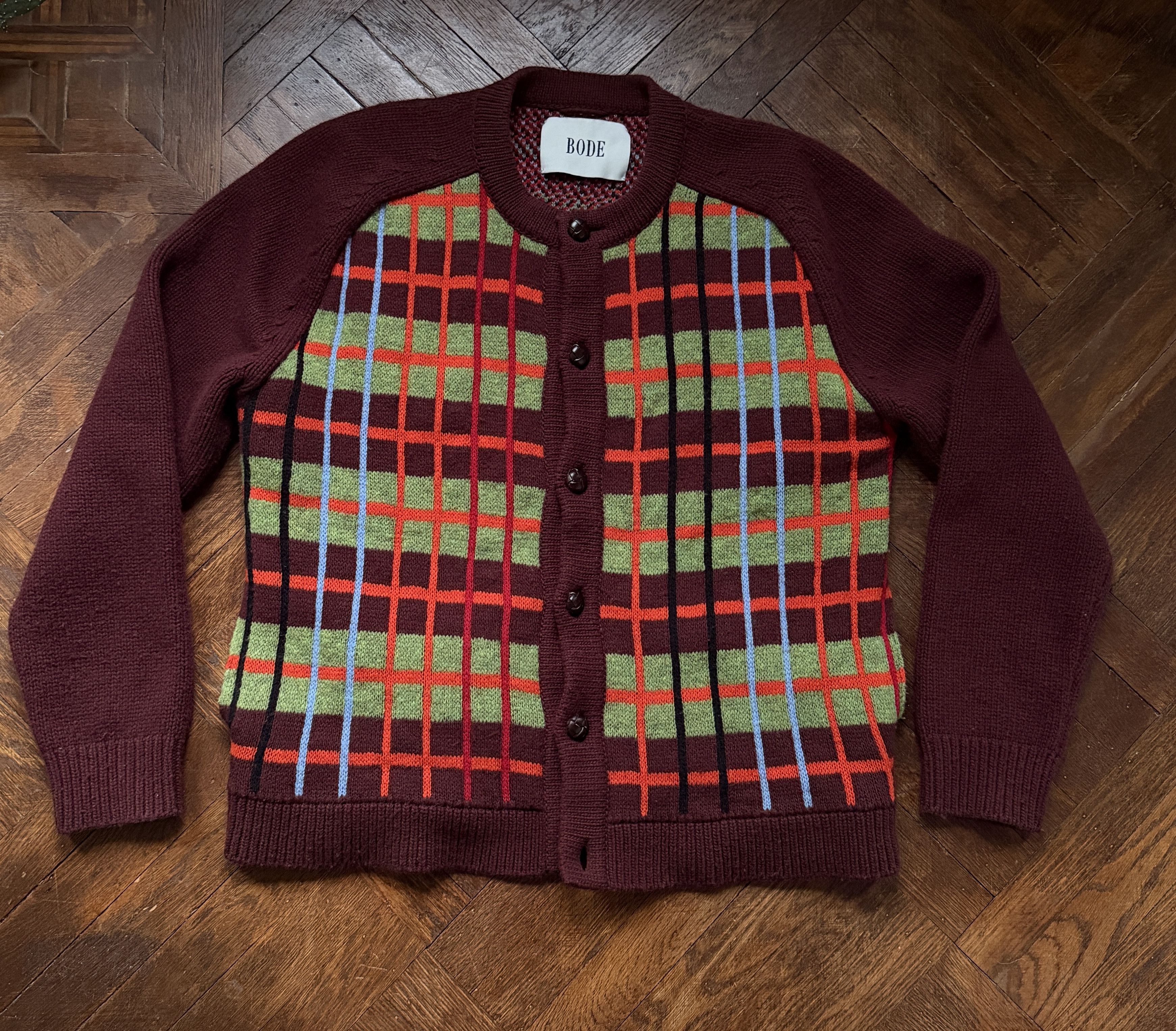 Bode Bode Black Multi Patch Rugby Shirt | Grailed