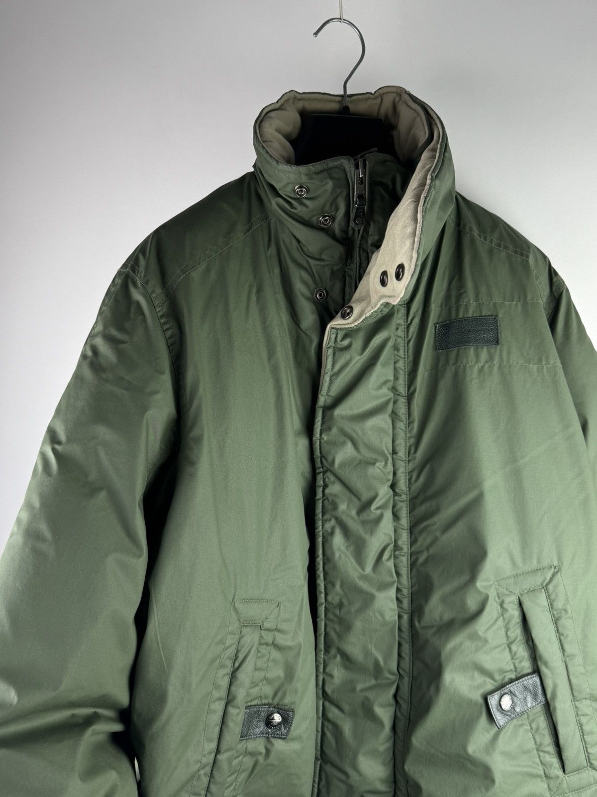 Diesel Vintage Y2K Diesel Military Down Jacket Khaki Size US L / EU 52-54 / 3 - 10 Thumbnail