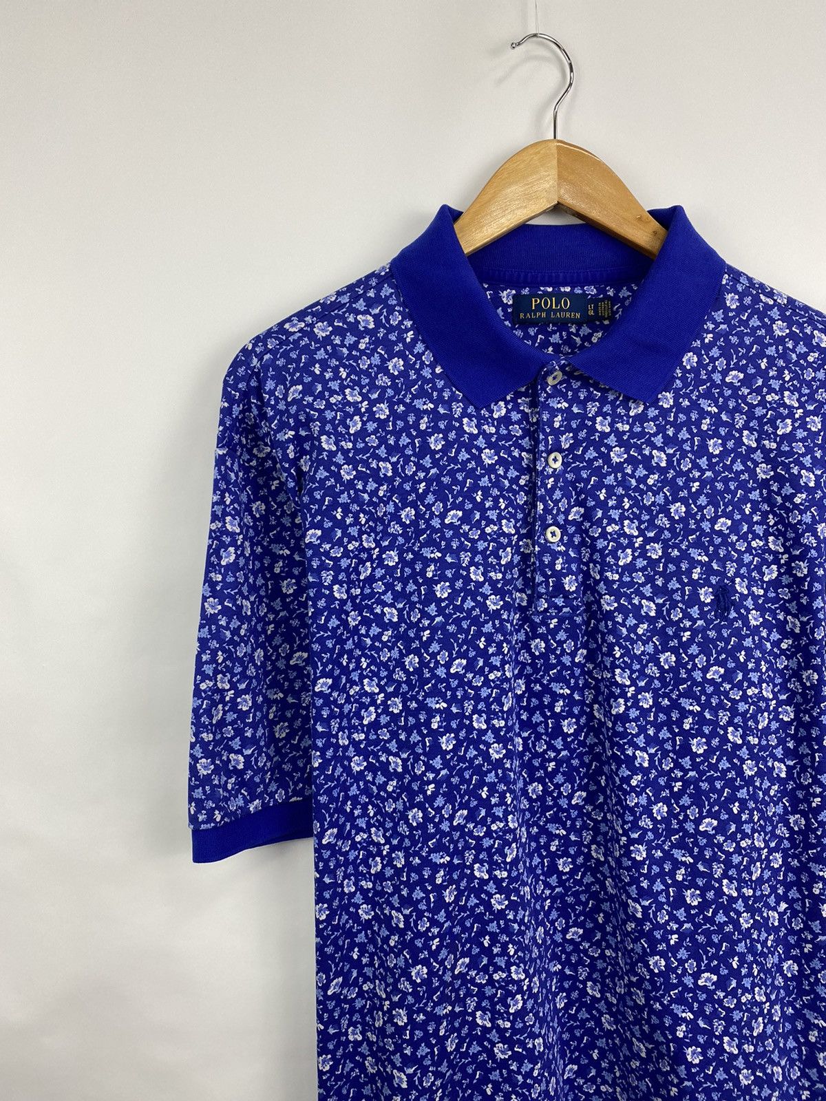 Polo Ralph Lauren 🇺🇸 Polo Ralph Lauren Flowers polo t-shirt rare retro hype Size US XL / EU 56 / 4 - 2 Thumbnail