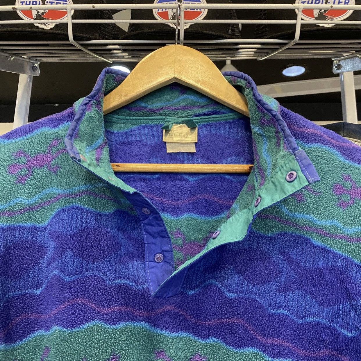L.L. Bean vintage L.L.Bean Synchilla fleece pullover button Size US M / EU 48-50 / 2 - 8 Thumbnail