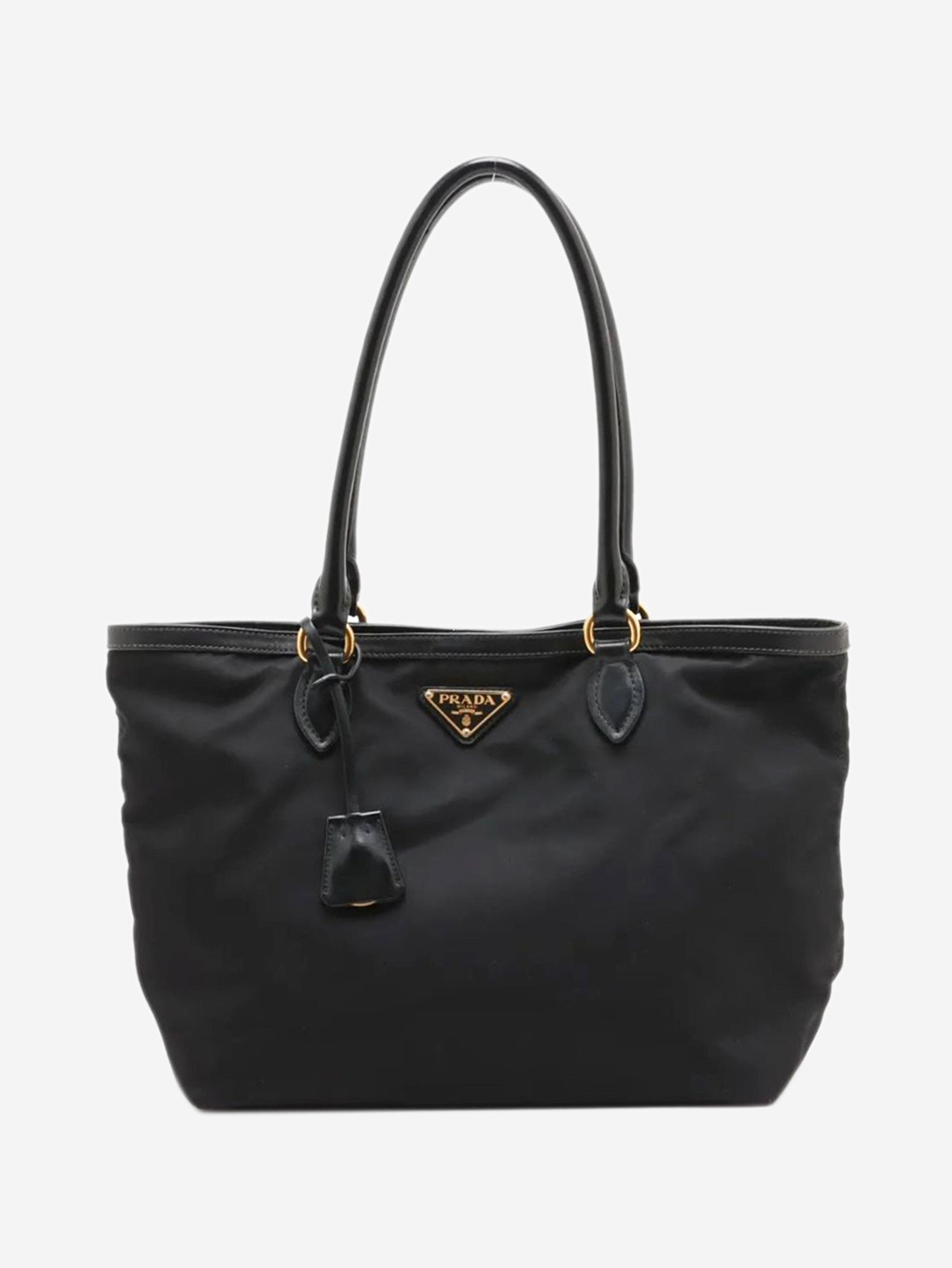 Prada Black small nylon tote bag Size ONE SIZE - 1 Thumbnail