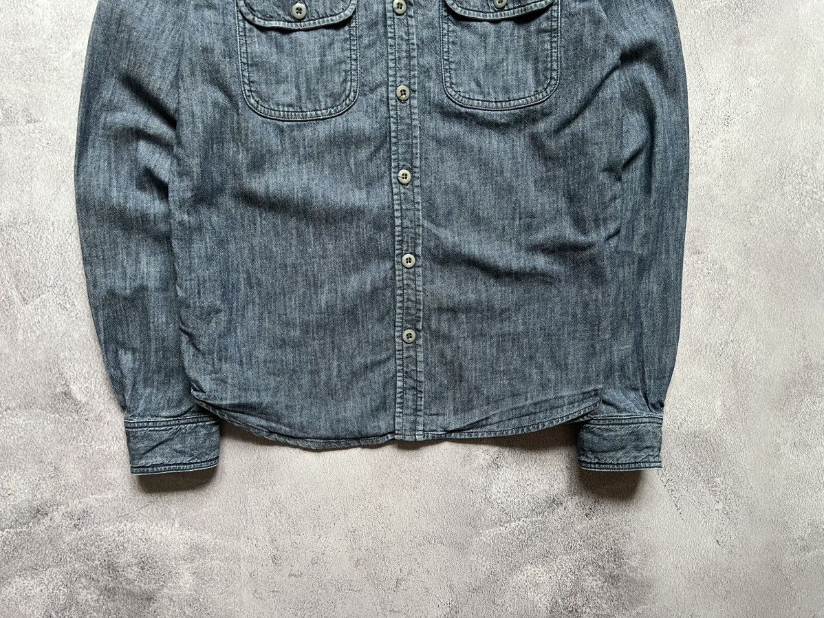 Edwin Edwin King Denim Button Up Thick Shirt Men’s M Size US M / EU 48-50 / 2 - 3 Thumbnail