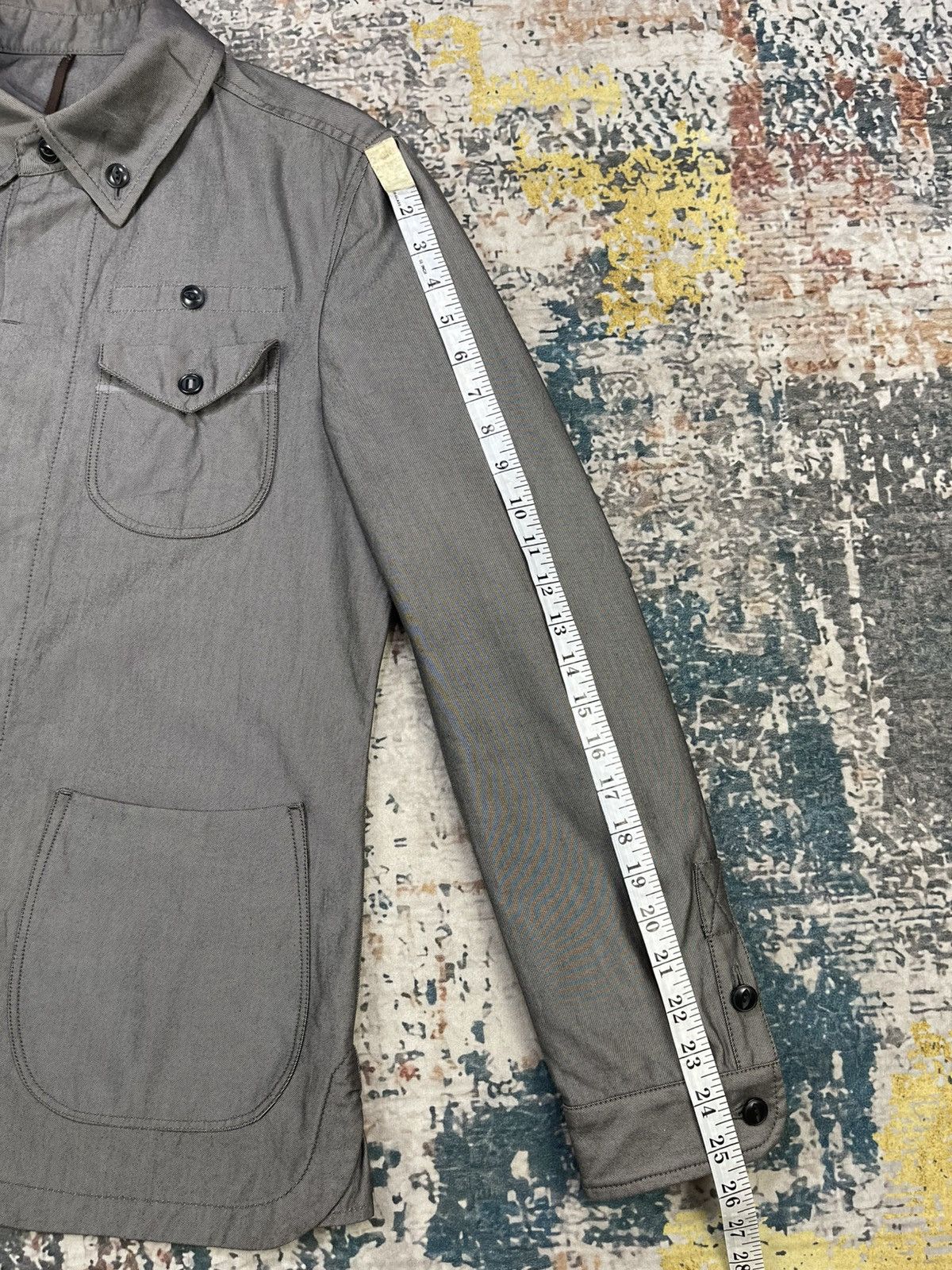 Japanese Brand Crociera Mano Garment Utility Workwear Chore Jacket Size US M / EU 48-50 / 2 - 12 Thumbnail