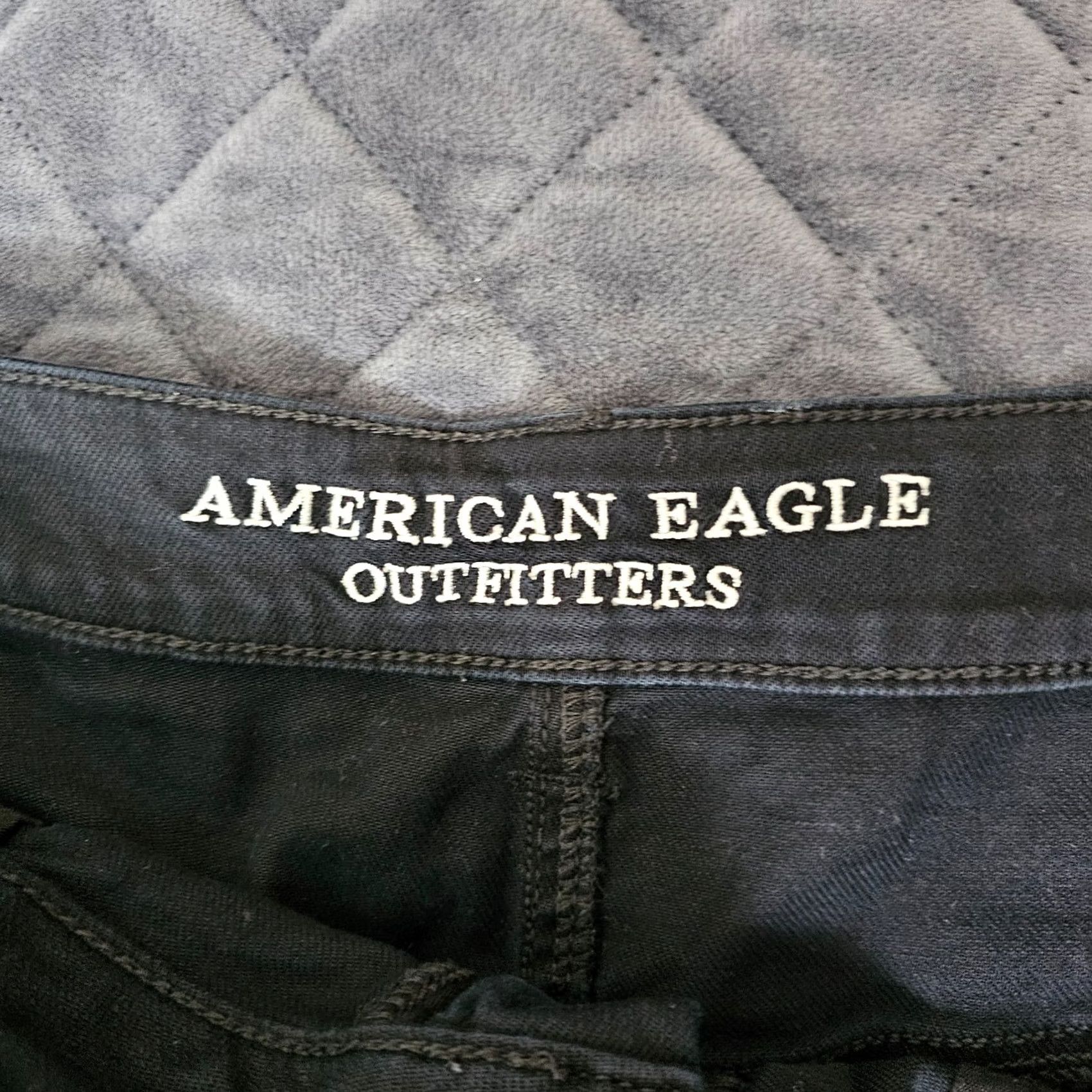 American Eagle Outfitters American Eagle Outfitters Jeans Women’s Jean Short Size 14 Black High Rise Distressed Cut-Off Slim 5-Pocket Denim Cotton Blend Zipper Vintage No Size 36" / US 14 / IT 50 - 2 Thumbnail