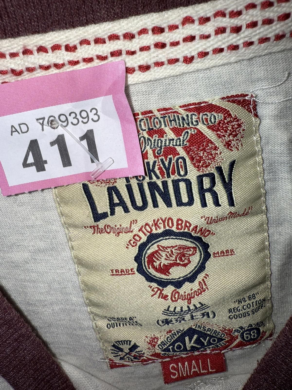 Designer Tokyo Laundry 1968 Long Sleeve Tee - Size Small Size ONE SIZE - 2 Thumbnail