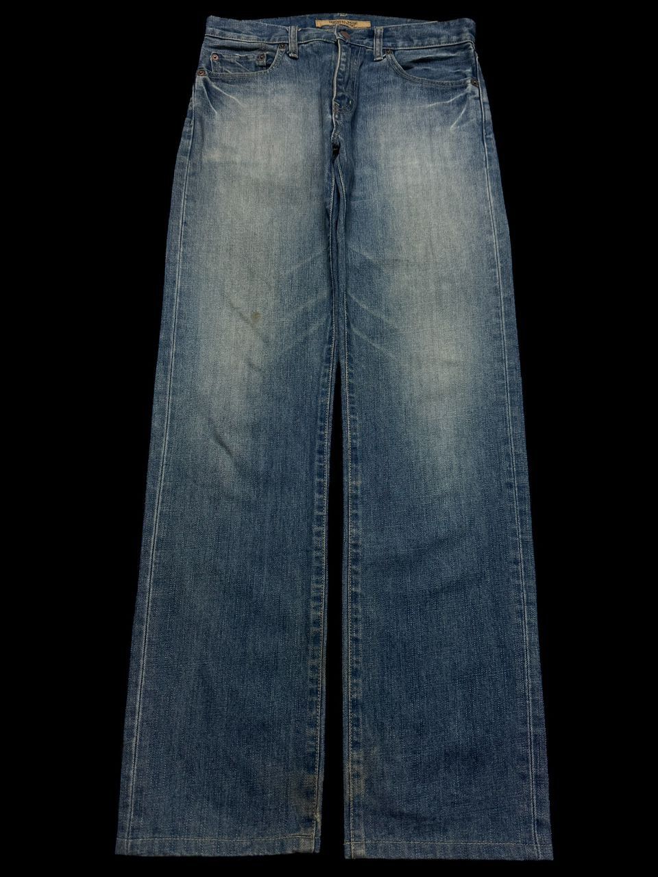 Kapital Insane Uniqlo Regular Fit Straight Mudwash Denim Jeans Size US 30 / EU 46 - 1 Thumbnail