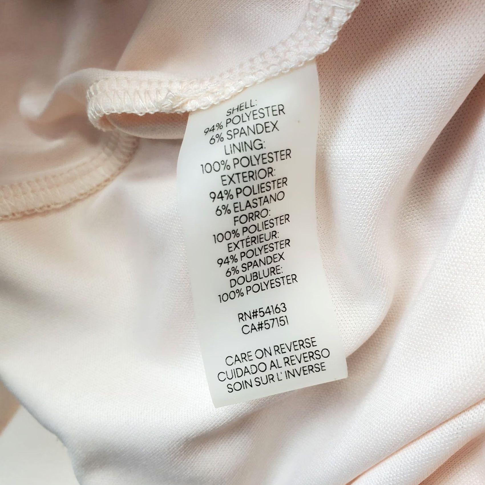 Calvin Klein Calvin Klein Maxi Dress Womens Size 8 Pink Stretch Lined Ruffle Hem Back Zip Size M / US 6-8 / IT 42-44 - 6 Thumbnail