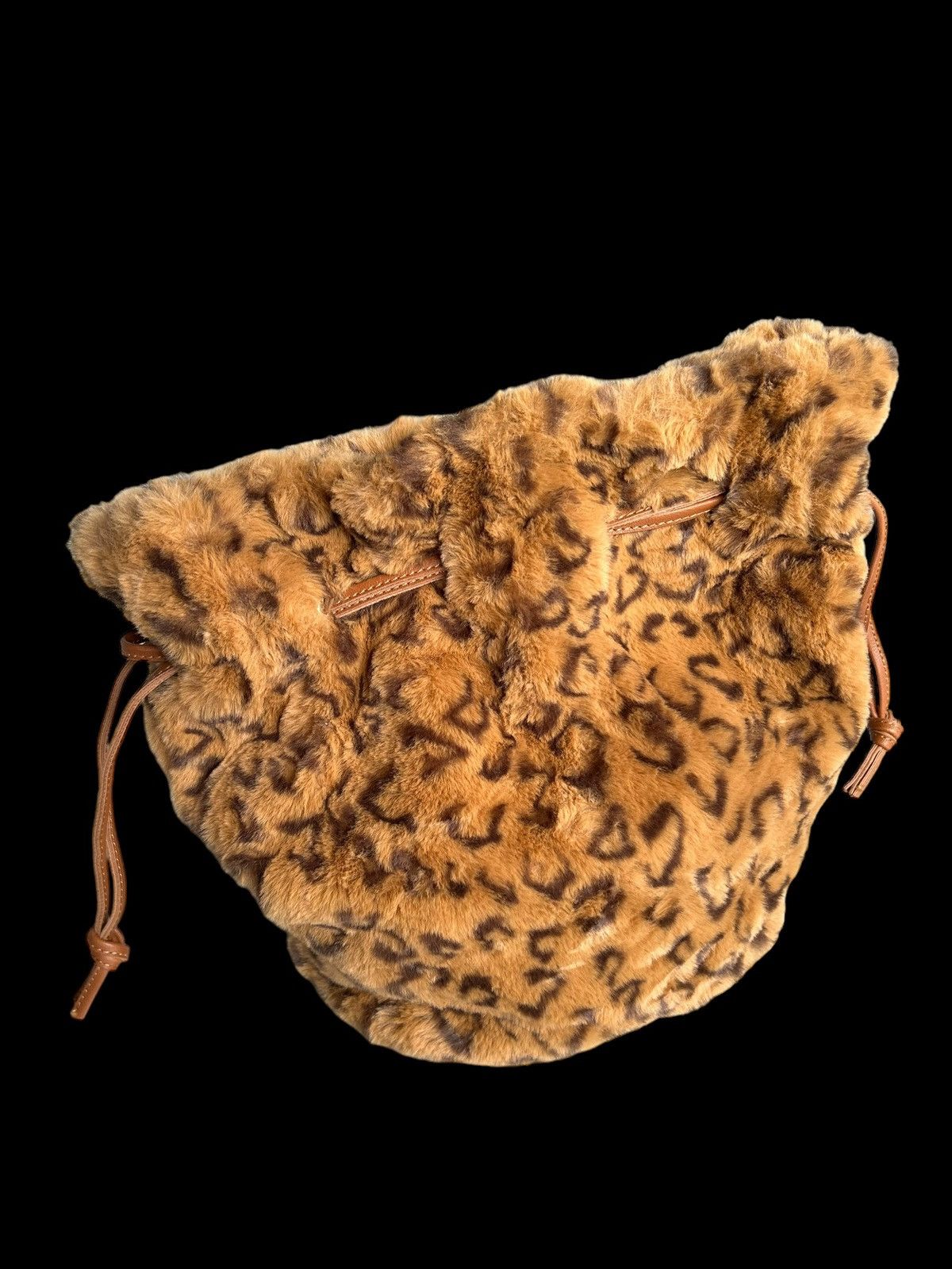 Japanese Brand × Kapital × Vintage Leopard Rare Fur Bag ☠️💀 Size ONE SIZE - 6 Thumbnail