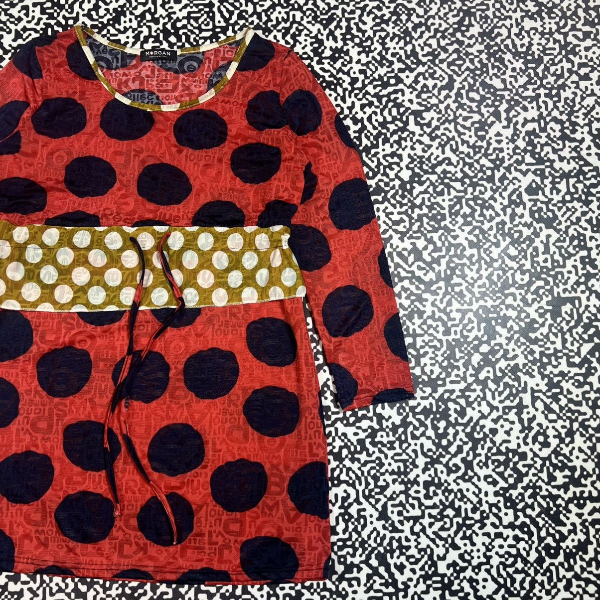 Morgan De Toi Vintage Y2K Mogran De Toi Japanese Style Retro Mini Dress Size M / US 6-8 / IT 42-44 - 6 Thumbnail