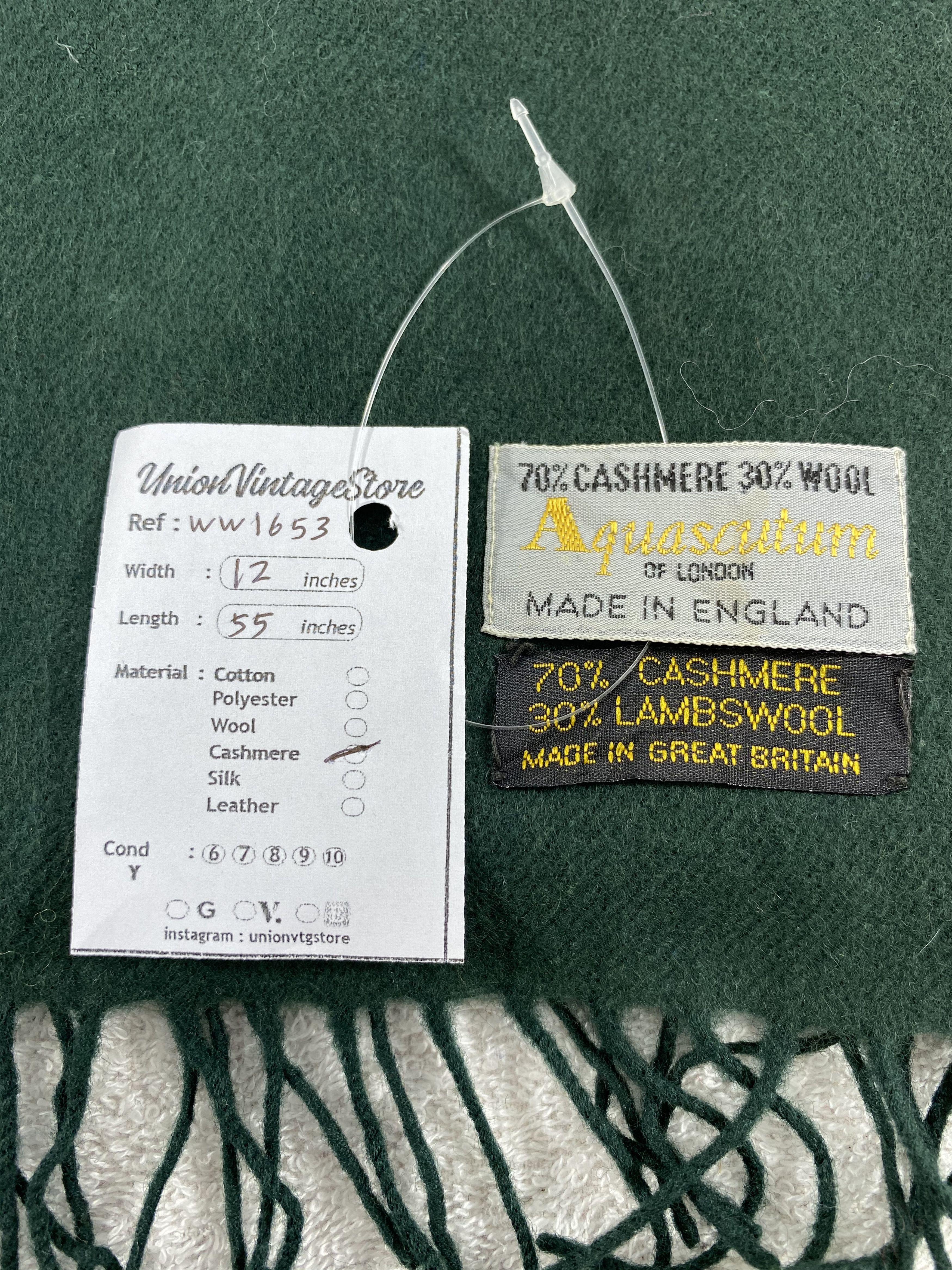 Aquascutum Aquascutum Scarf / Muffler / Neckwear - WW1653 Size ONE SIZE - 4 Thumbnail