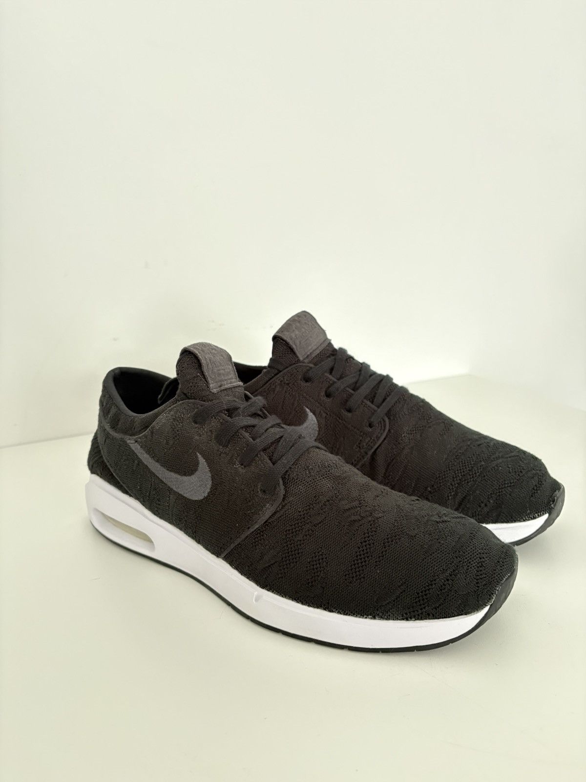 Nike Nike SB Stefan Janoski Max Black White Size US 11.5 / EU 44-45 - 1 Thumbnail