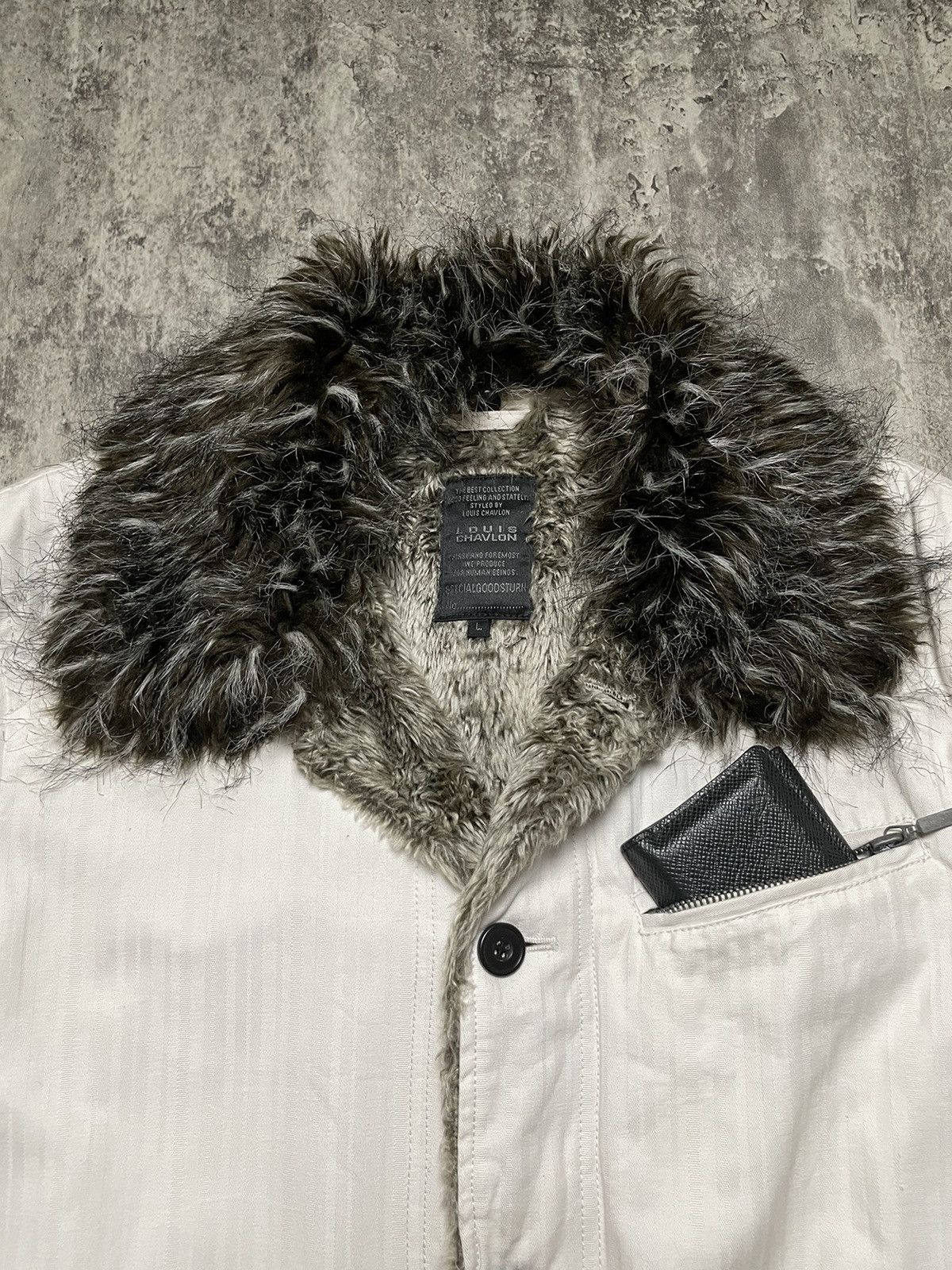 Japanese Brand JAPANESE LOUIS CHAVLON FUR JACKET BONDAGE SLEEVE VKEI STYLE Size US L / EU 52-54 / 3 - 4 Thumbnail