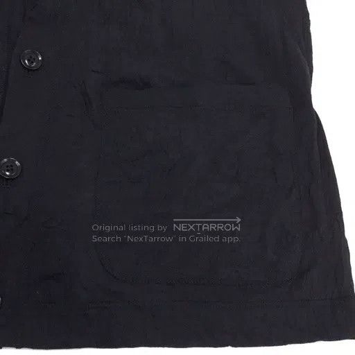 Yohji Yamamoto Yohji Yamamoto Black Knit Cardigan shirt Size US L / EU 52-54 / 3 - 5 Thumbnail